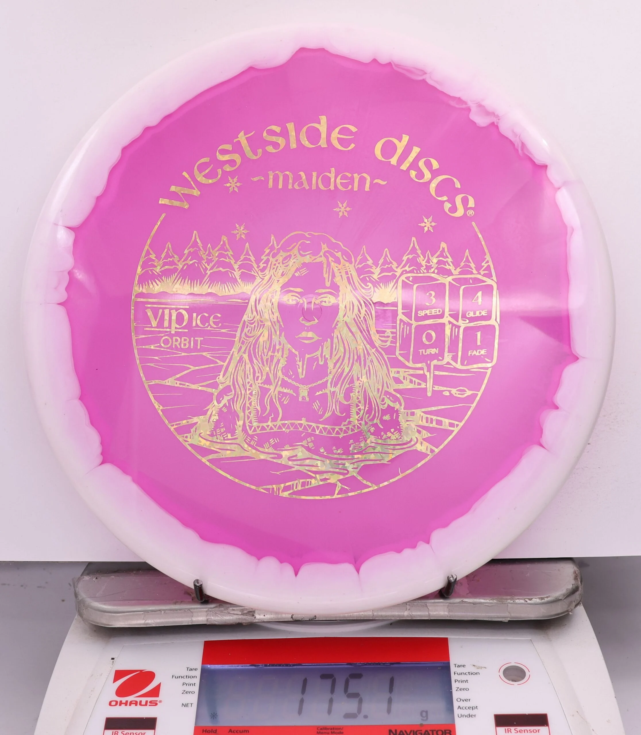633011 VIP Ice Orbit Maiden, Freeze - #04 White-Purple, 175