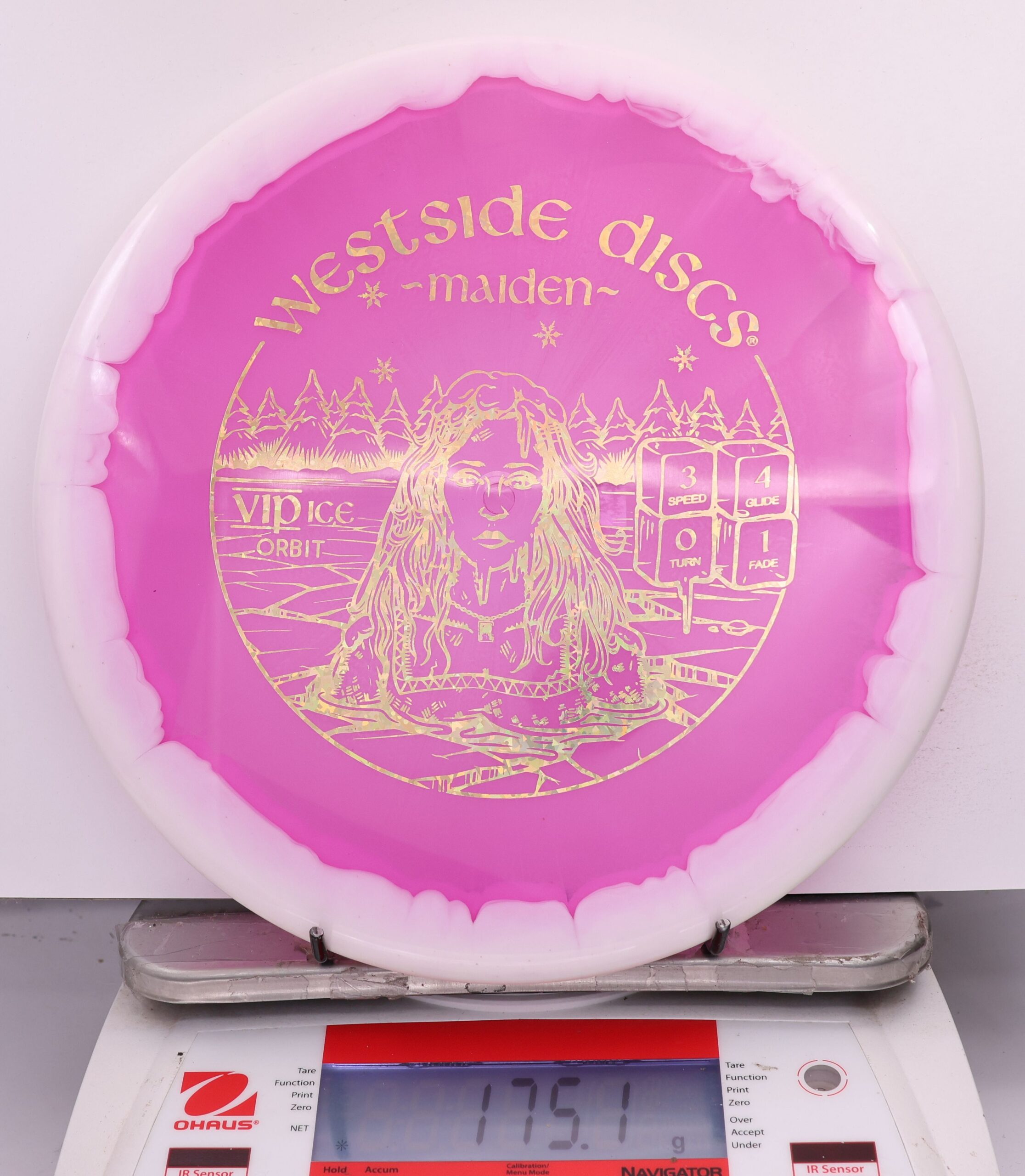 633011 VIP Ice Orbit Maiden, Freeze - #04 White-Purple, 175