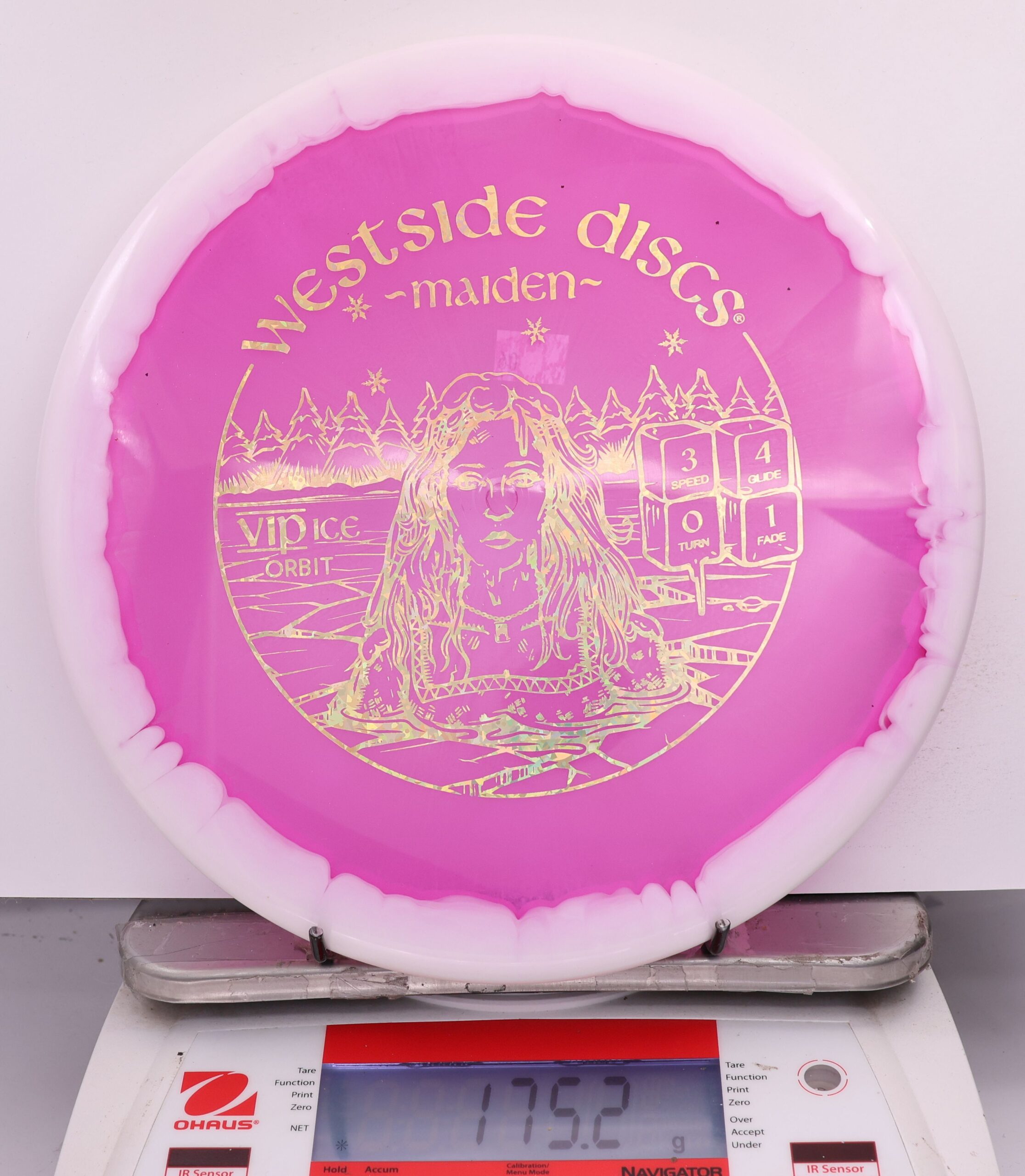 633013 VIP Ice Orbit Maiden, Freeze - #06 White-Purple, 175