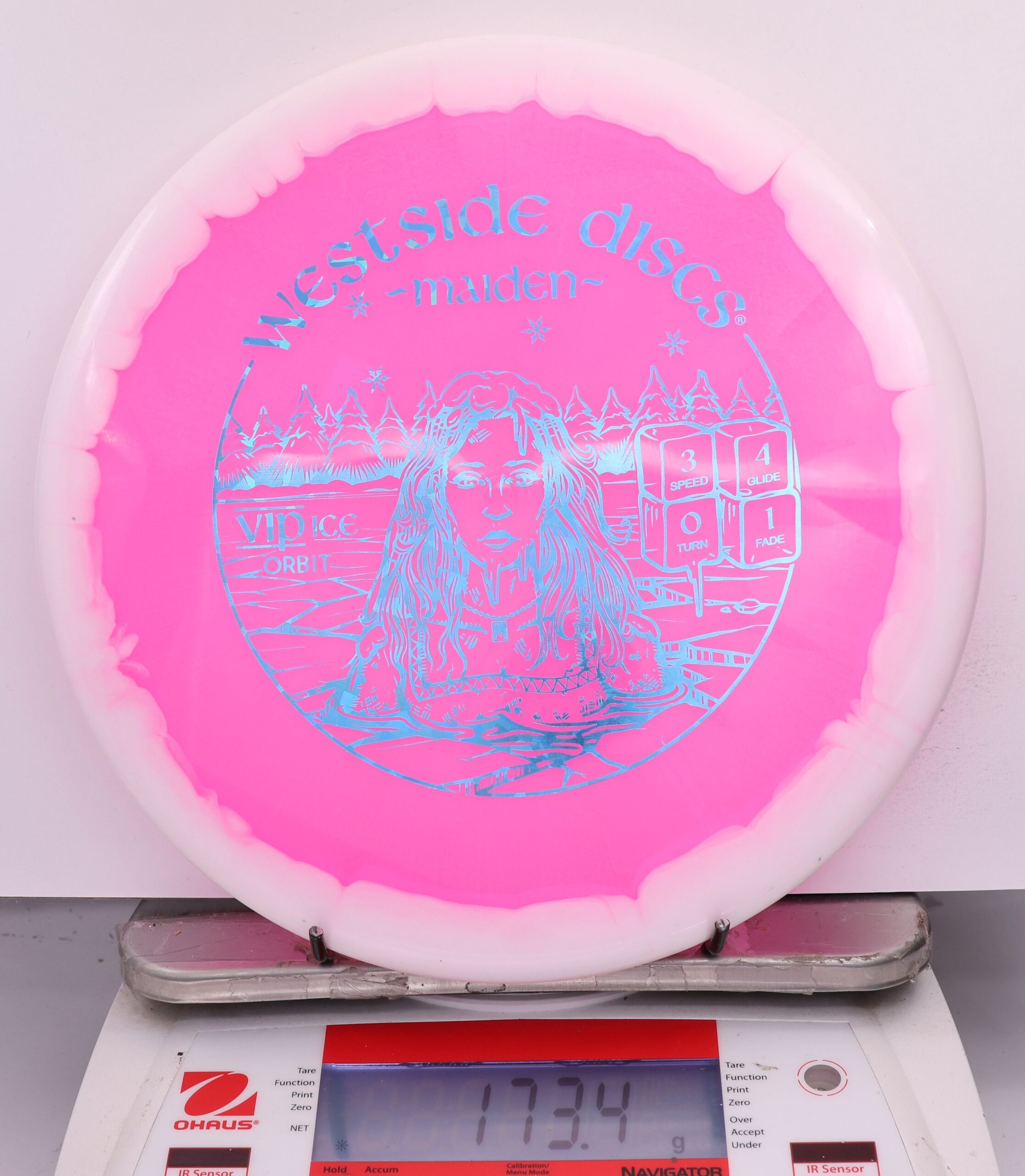 633025 VIP Ice Orbit Maiden, Freeze - #07 White-Pink, 173