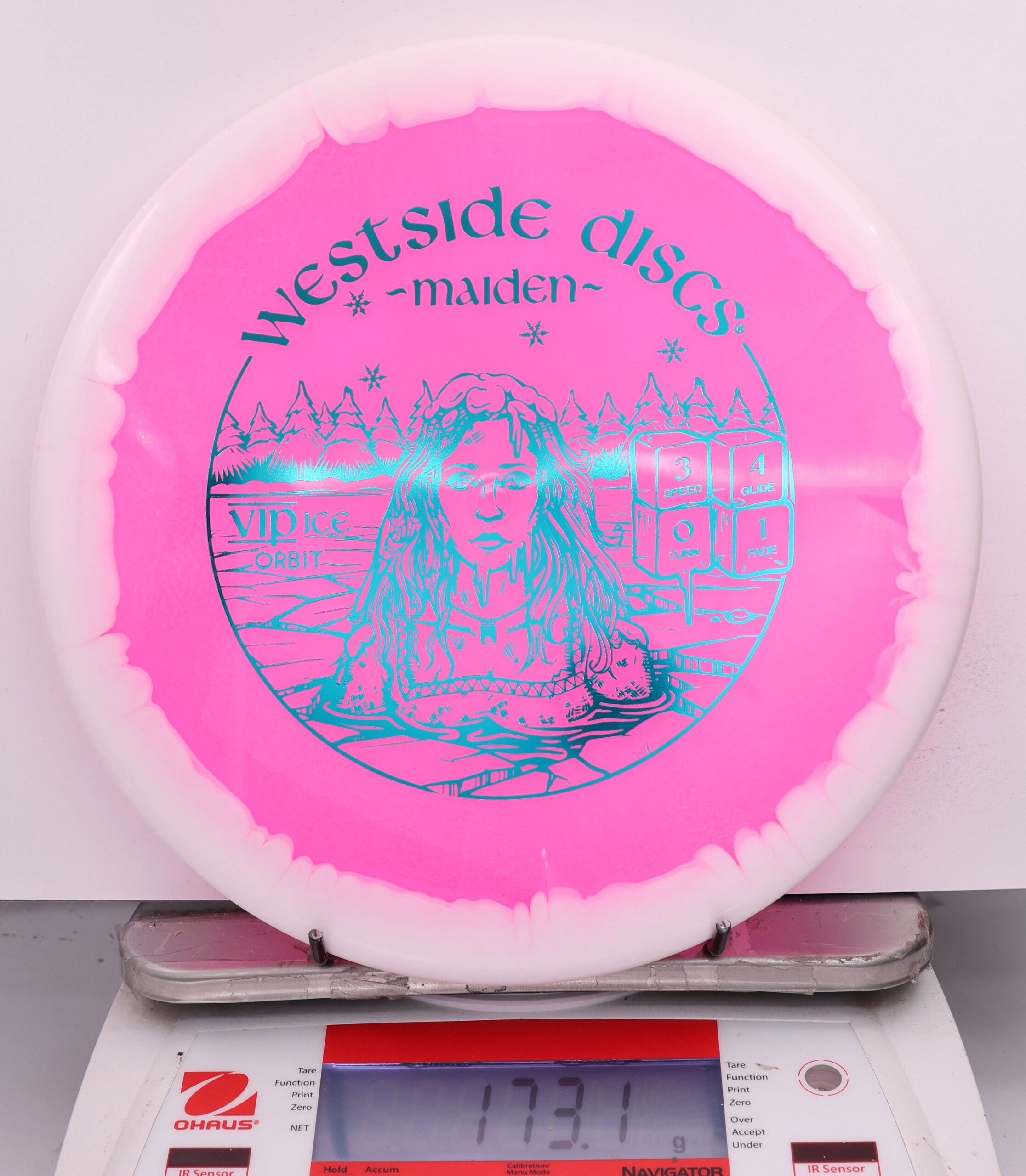 633026 VIP Ice Orbit Maiden, Freeze - #08 White-Pink, 173