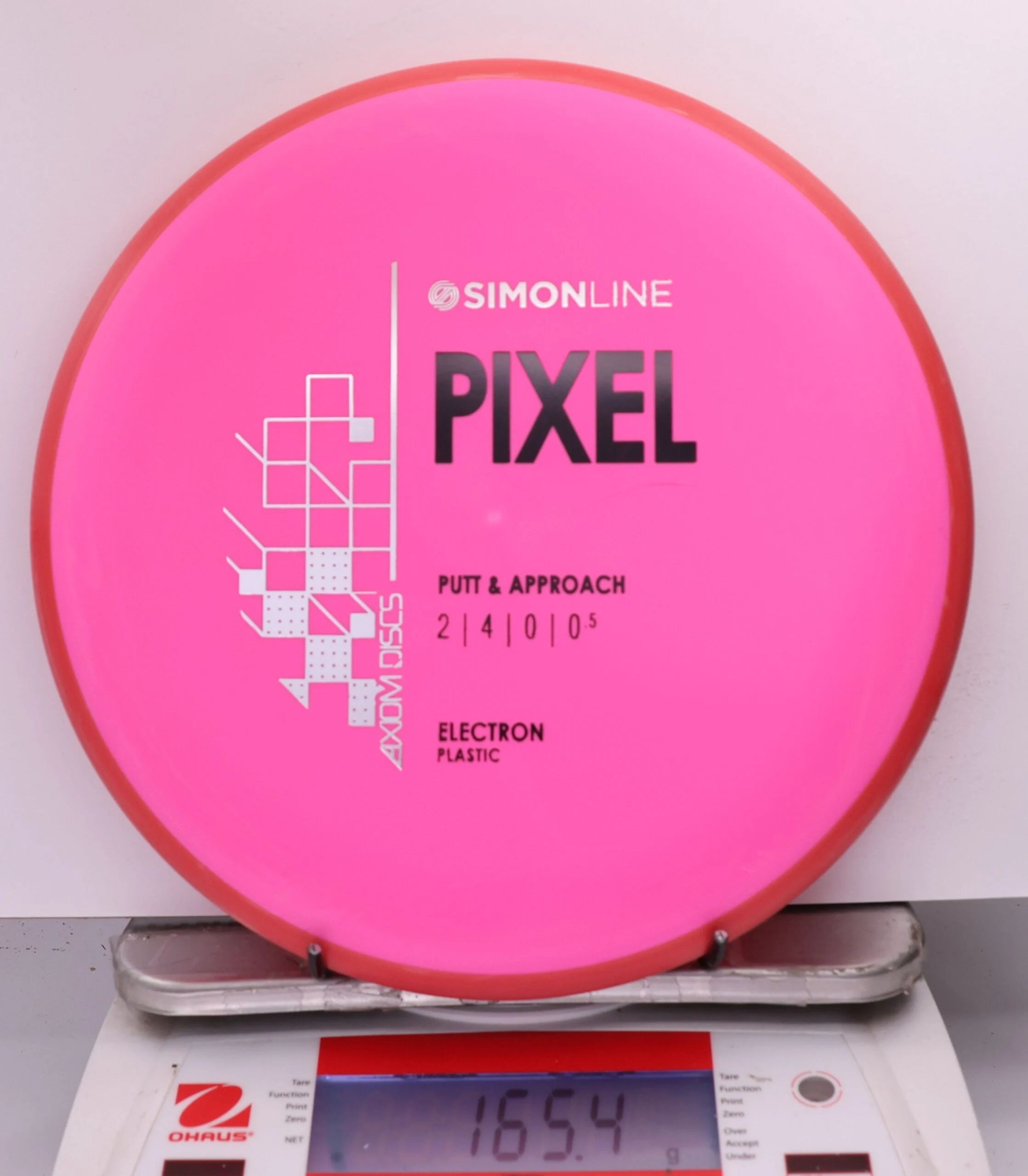 633861 Simon Line Electron Pixel - #038 Orange-Pink, 165