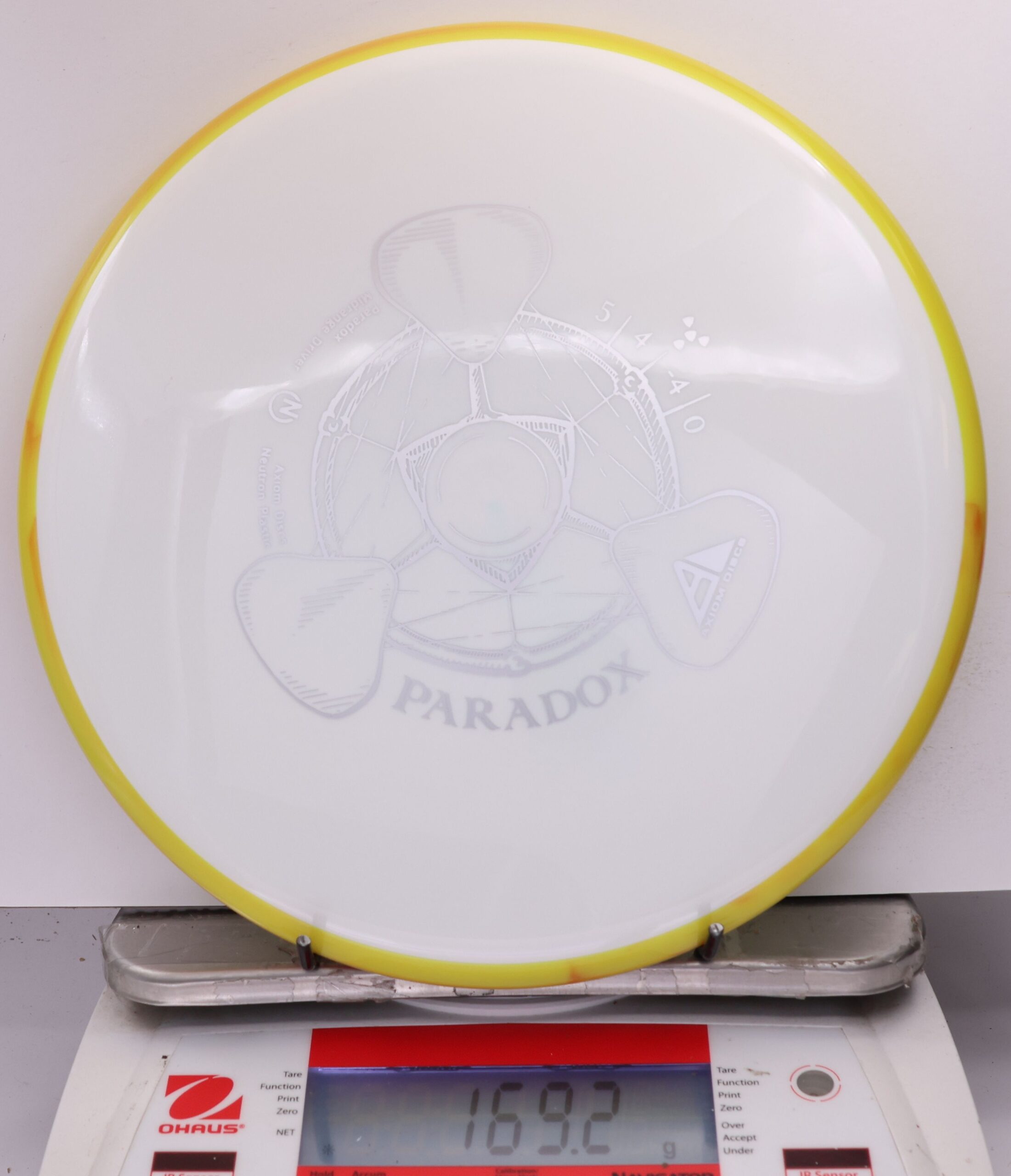 634552 Neutron Paradox - 169, #16 Yellow-White