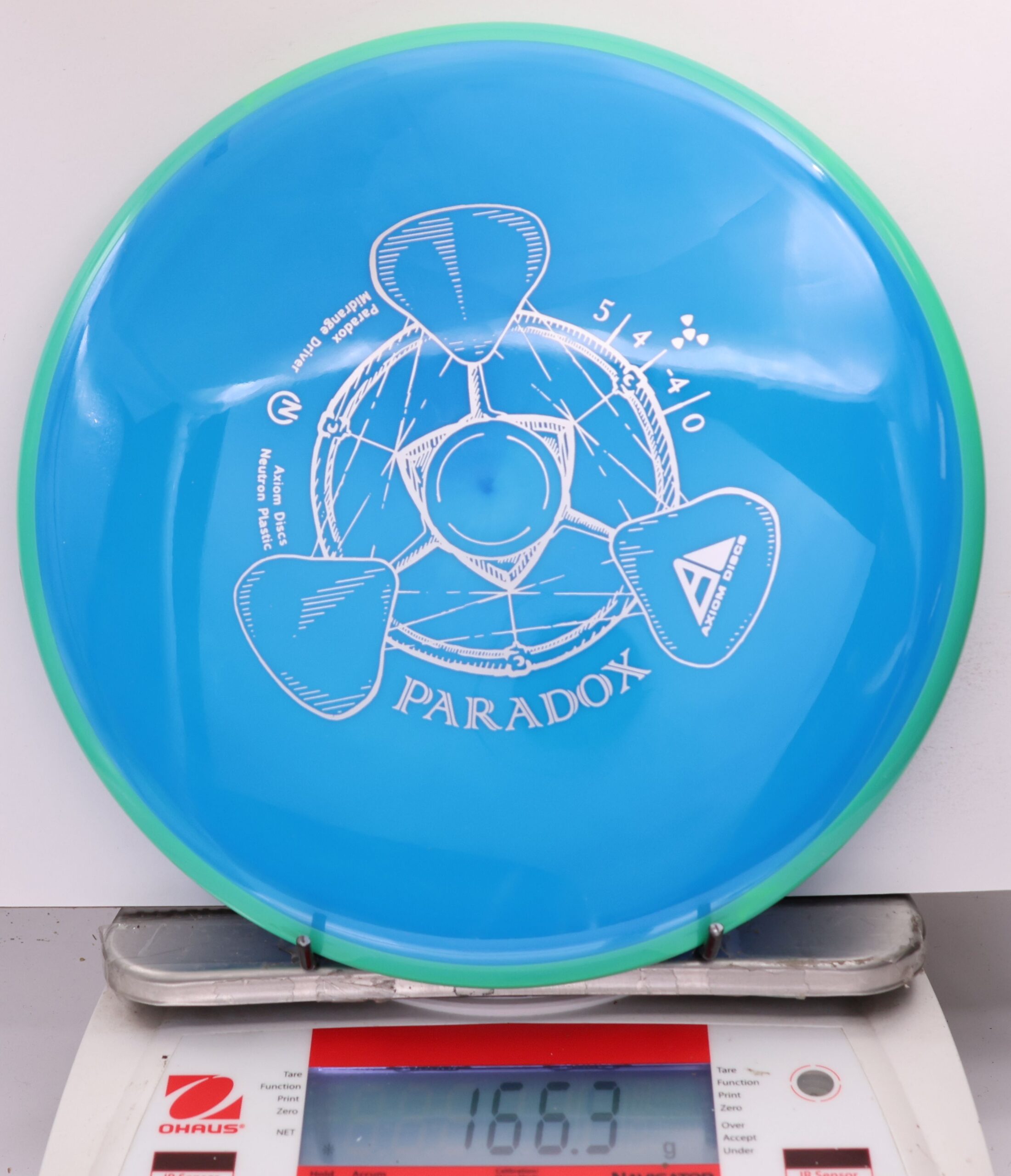 634556 Neutron Paradox - 166, #20 Aqua-LtBlue