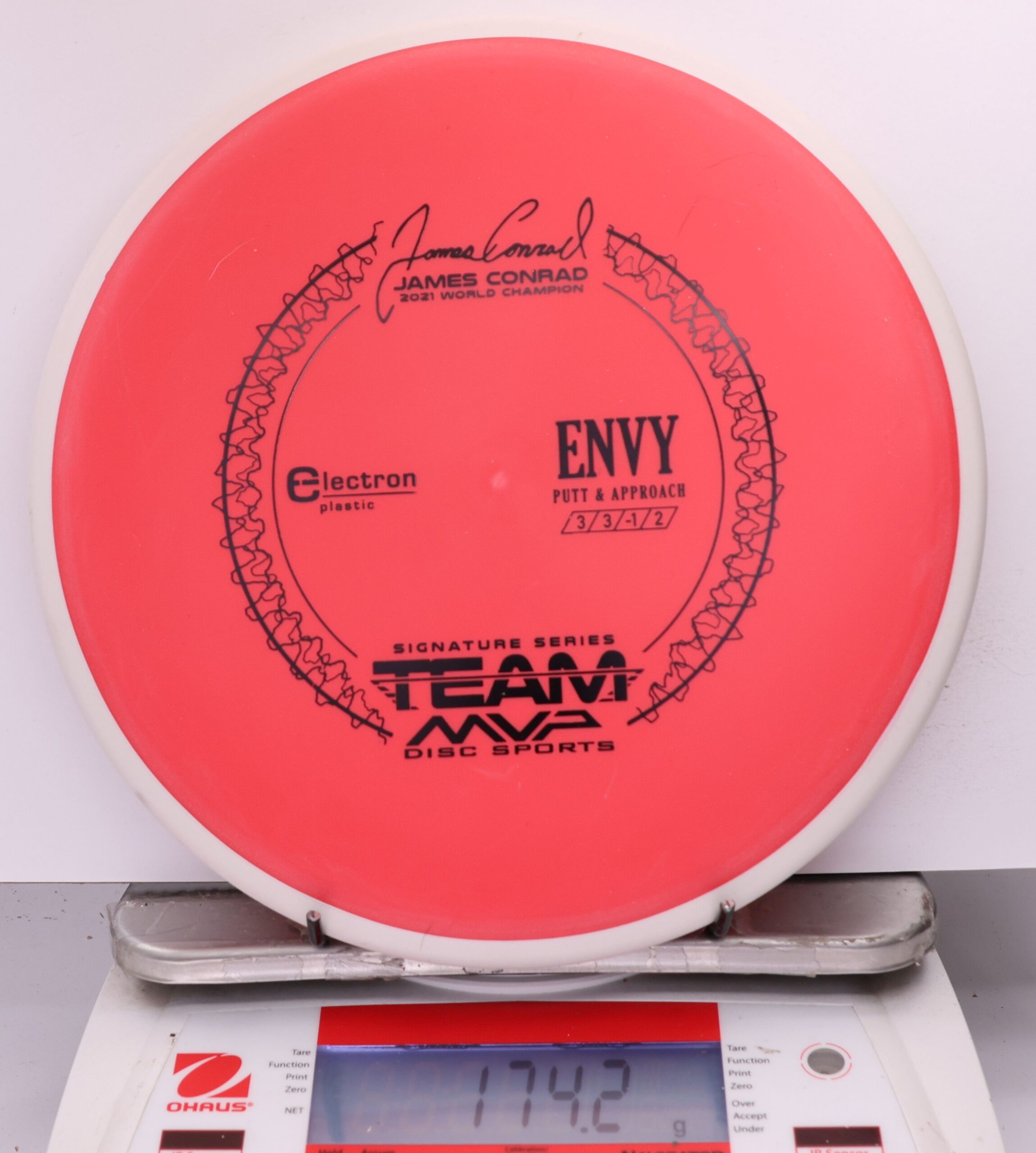 634748 Electron Envy, James Conrad - #18 White-Red, 174