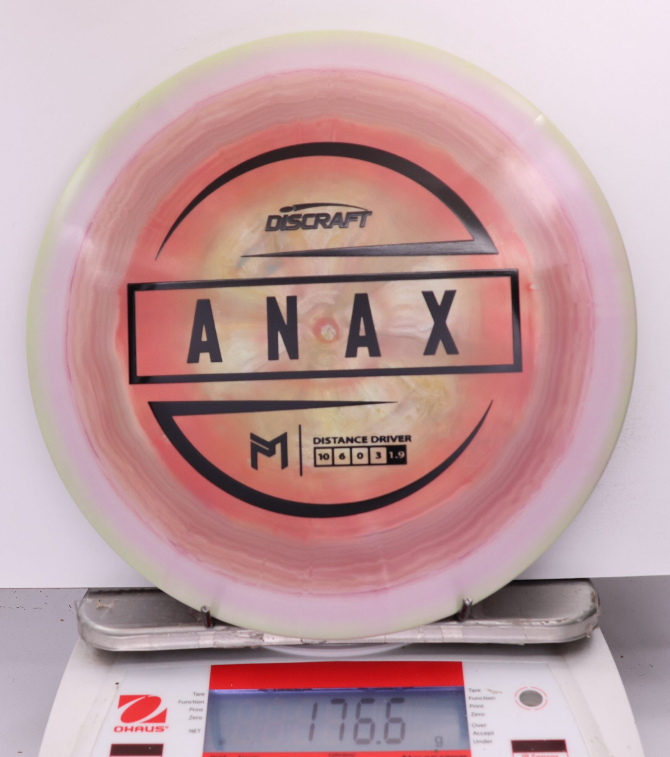 635178 ESP Anax, Paul McBeth - #06 YellowPinkBrownOrange, 177