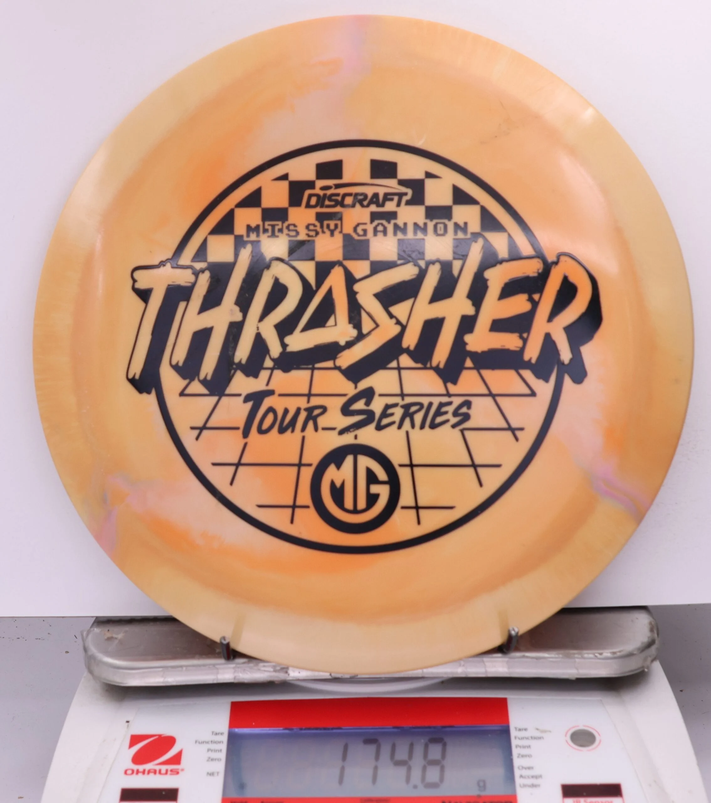 635301 ESP Swirl Thrasher, Missy Gannon - 2022 Tour Series - #26 Orange, 175