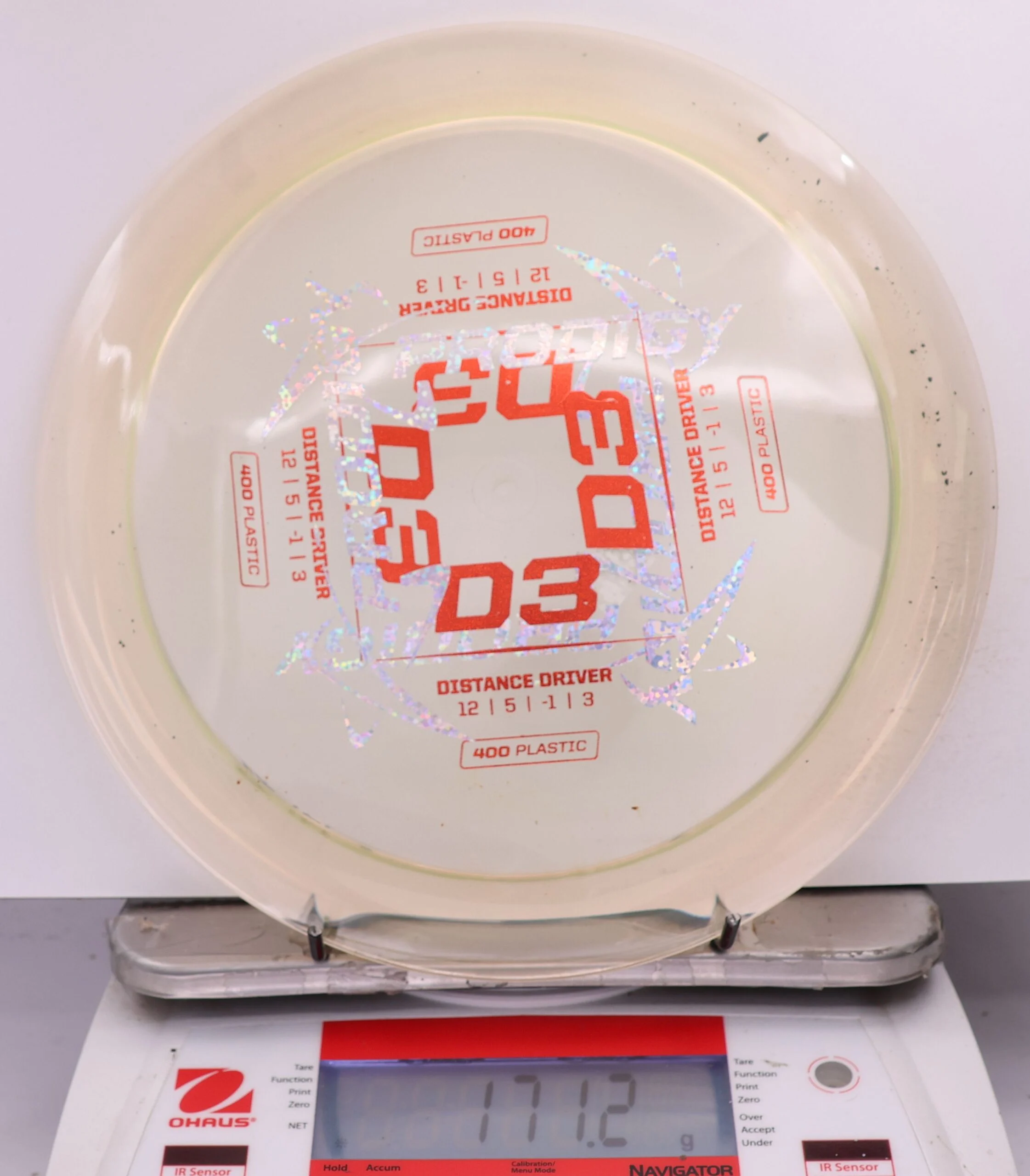 638646 X-Out Prodigy D3, 400 - #455 Clearish, 171