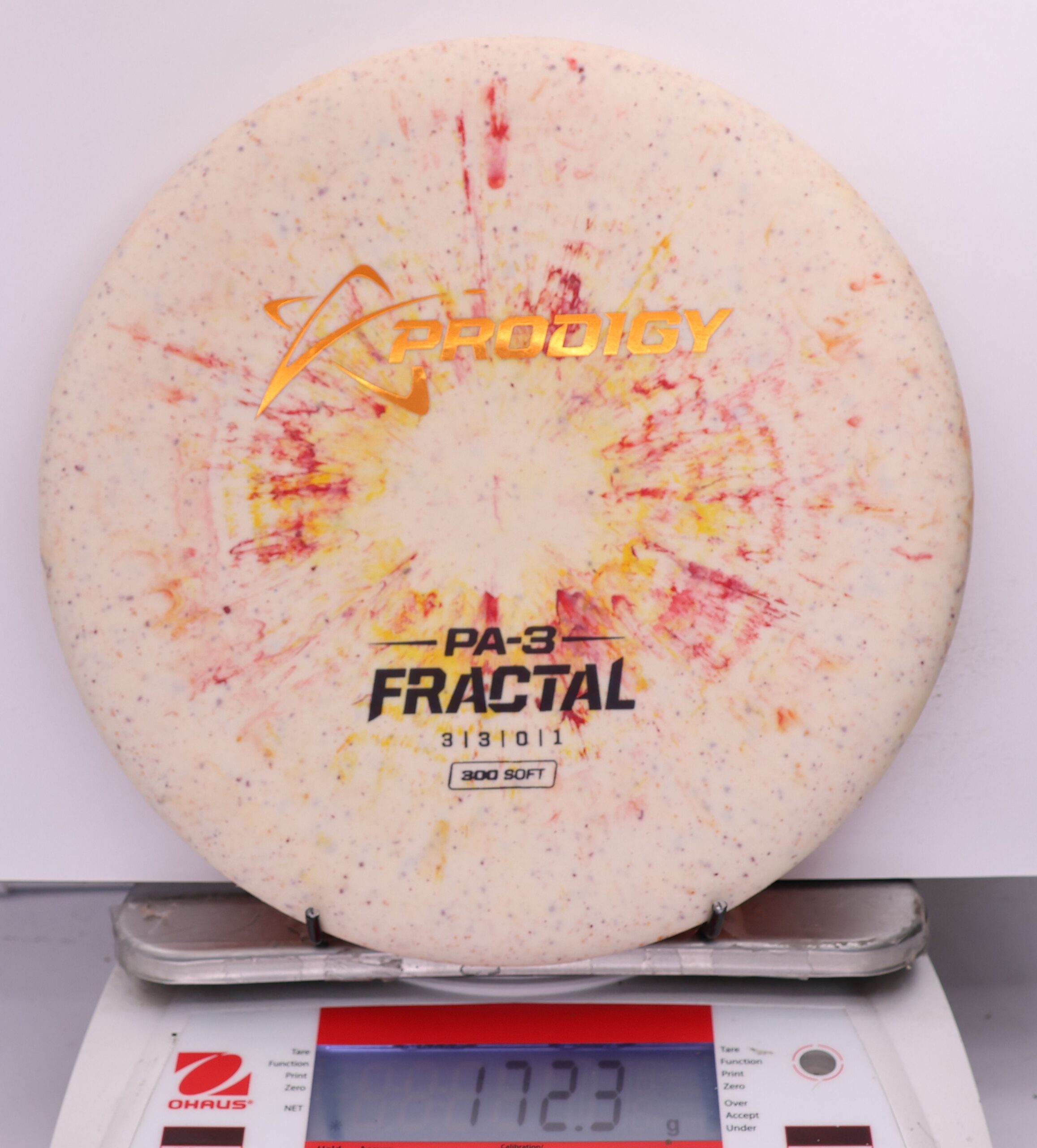 639083 Prodigy PA3, Fractal 300 Soft - #445 YellowRed, 172