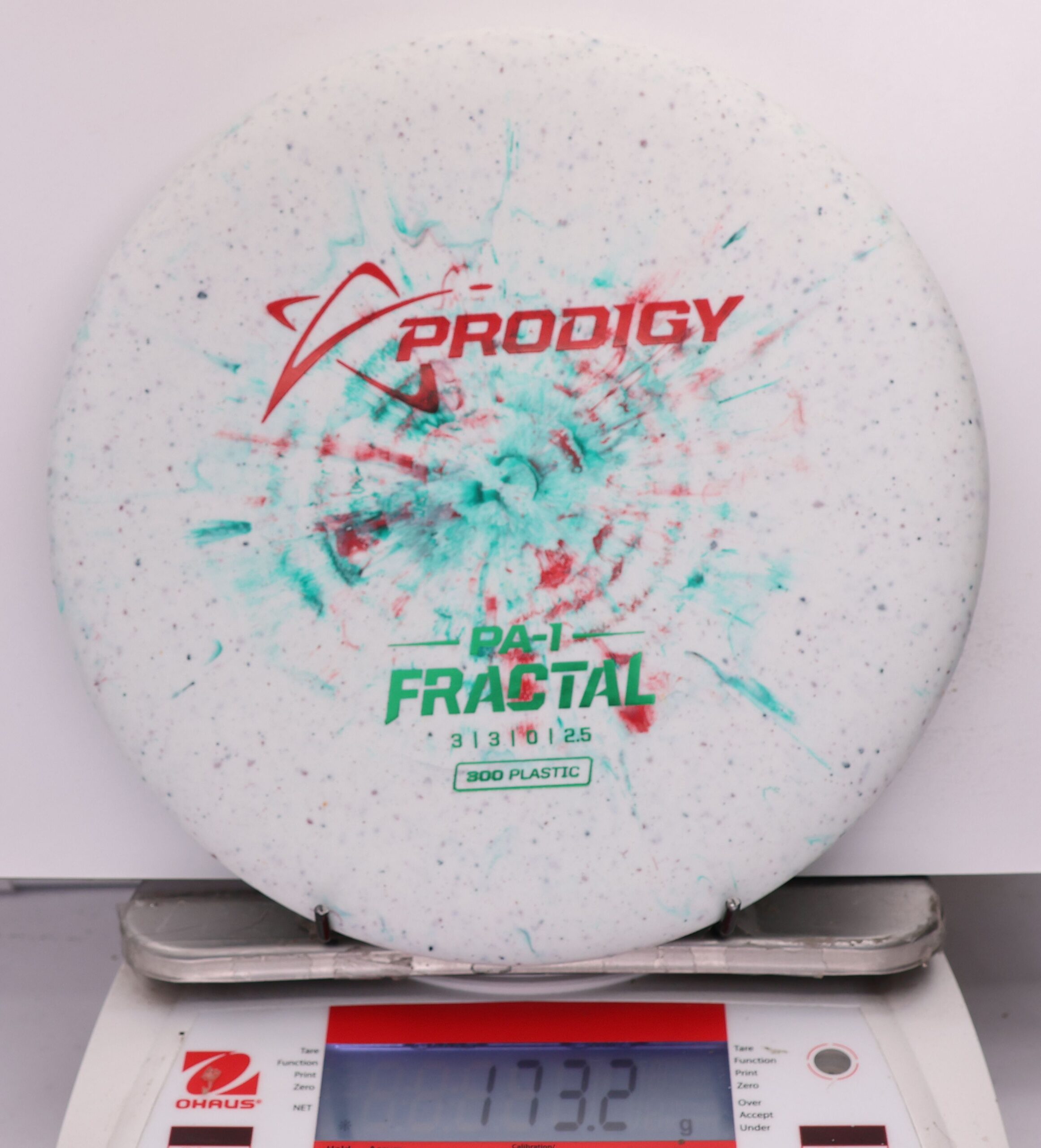 639118 Prodigy PA1, Fractal 300 - #448 GreenRed, 173
