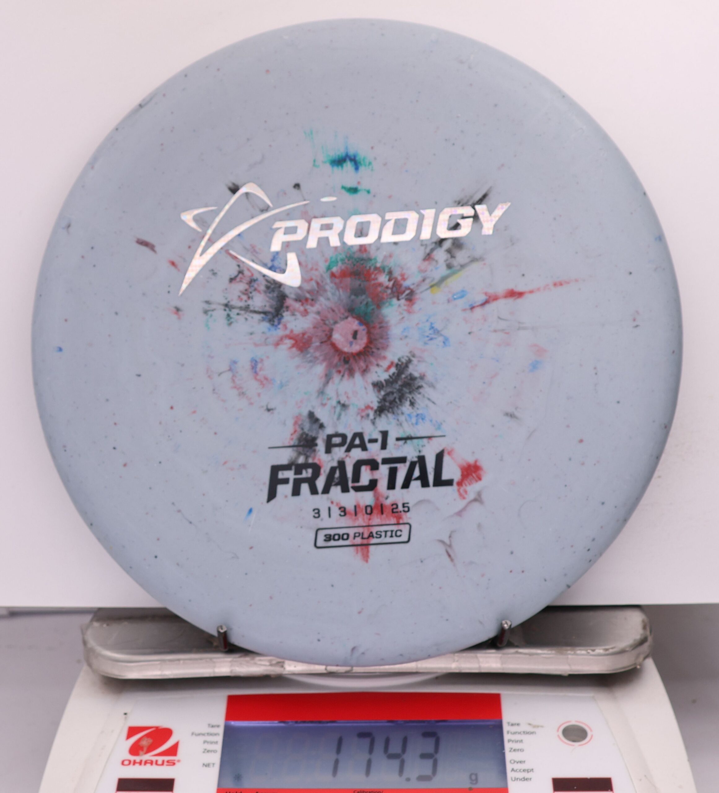 639132 Prodigy PA1, Fractal 300 - #453 SlateBlkRed, 174
