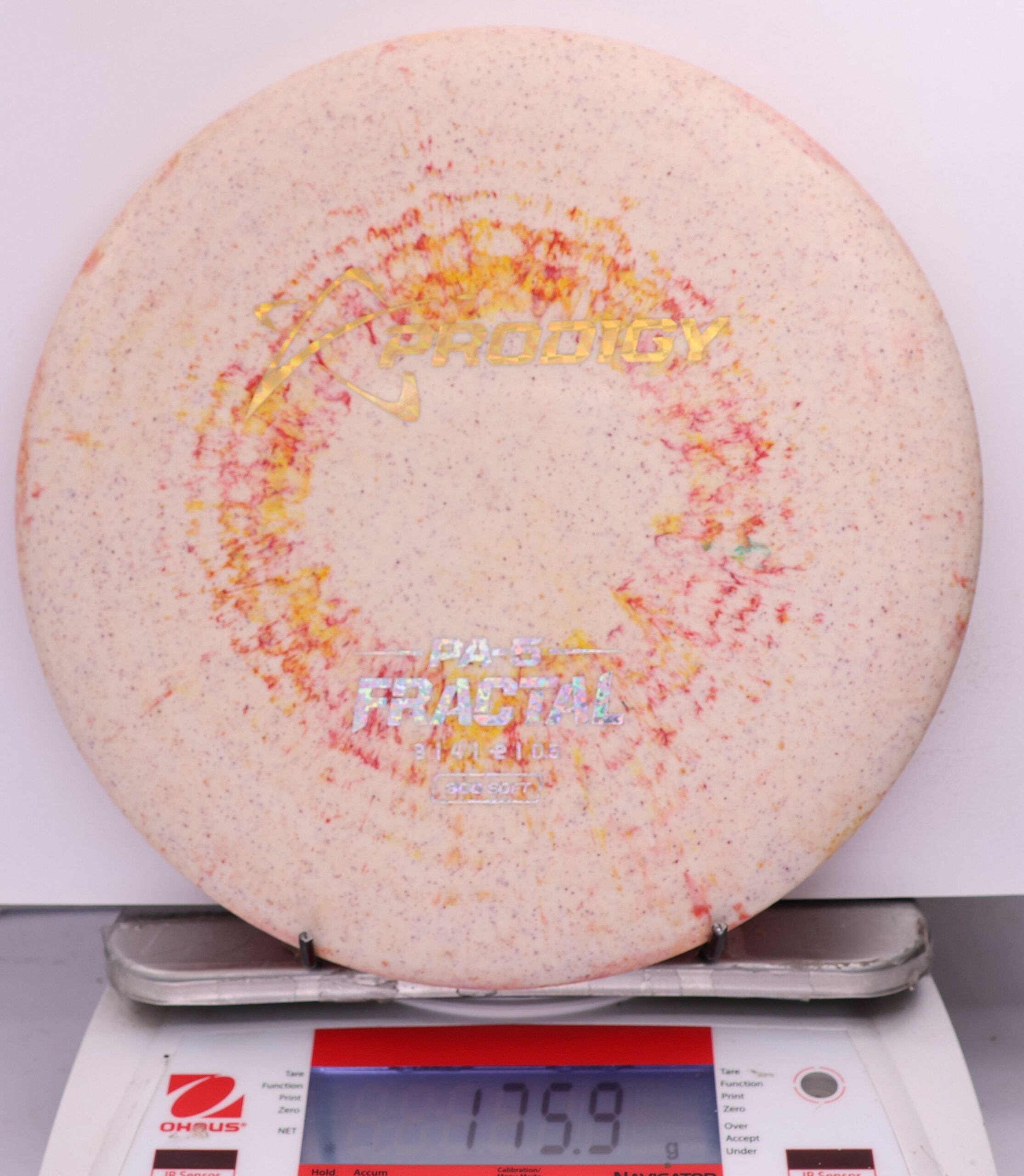 639202 Prodigy PA5, Fractal 300 Soft - #452 RedYellow, 176