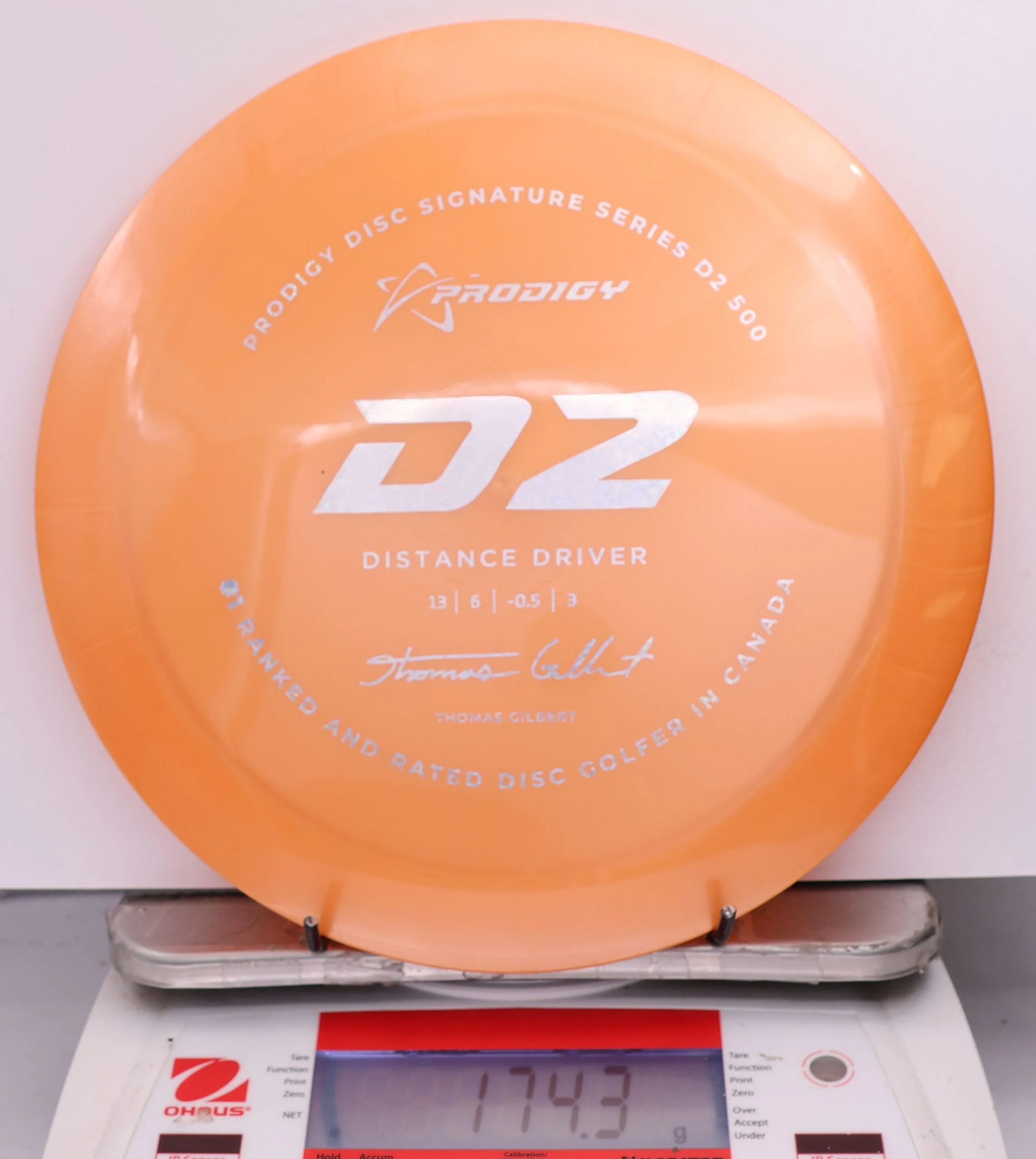 639301 Prodigy D2, 500 Thomas Gilbert 2022 - #445 Orange, 174