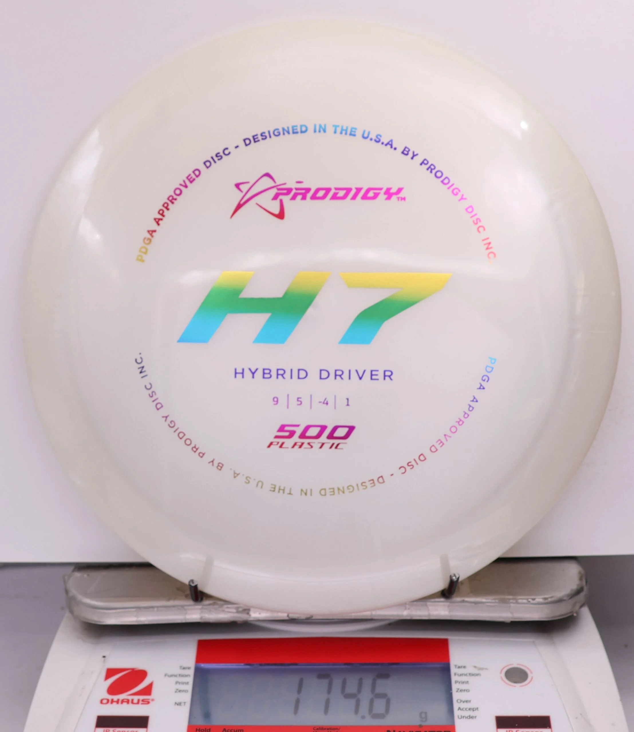 639459 Prodigy H7, 500 - #455 White, 175