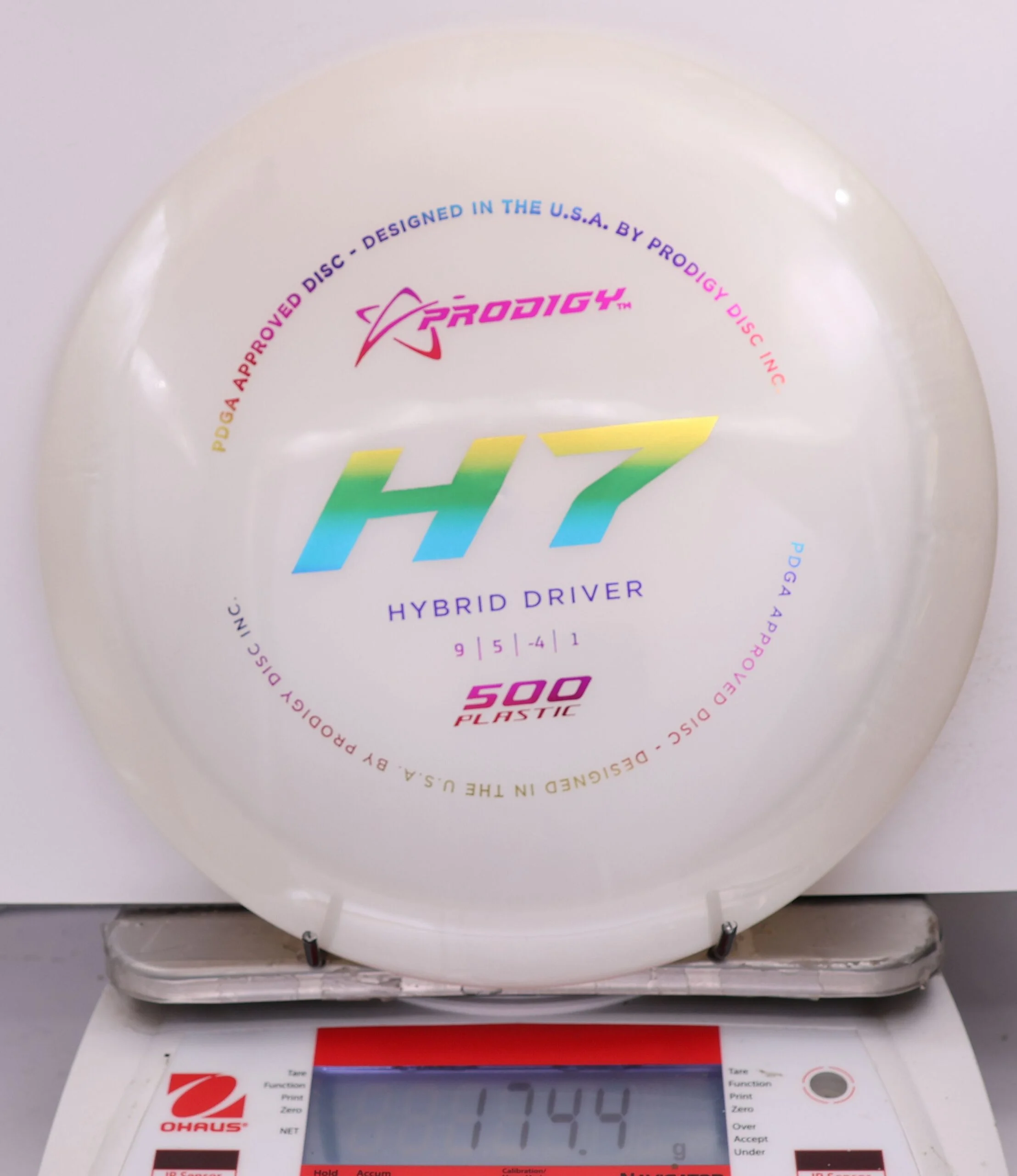 639475 Prodigy H7, 500 - #459 White, 174