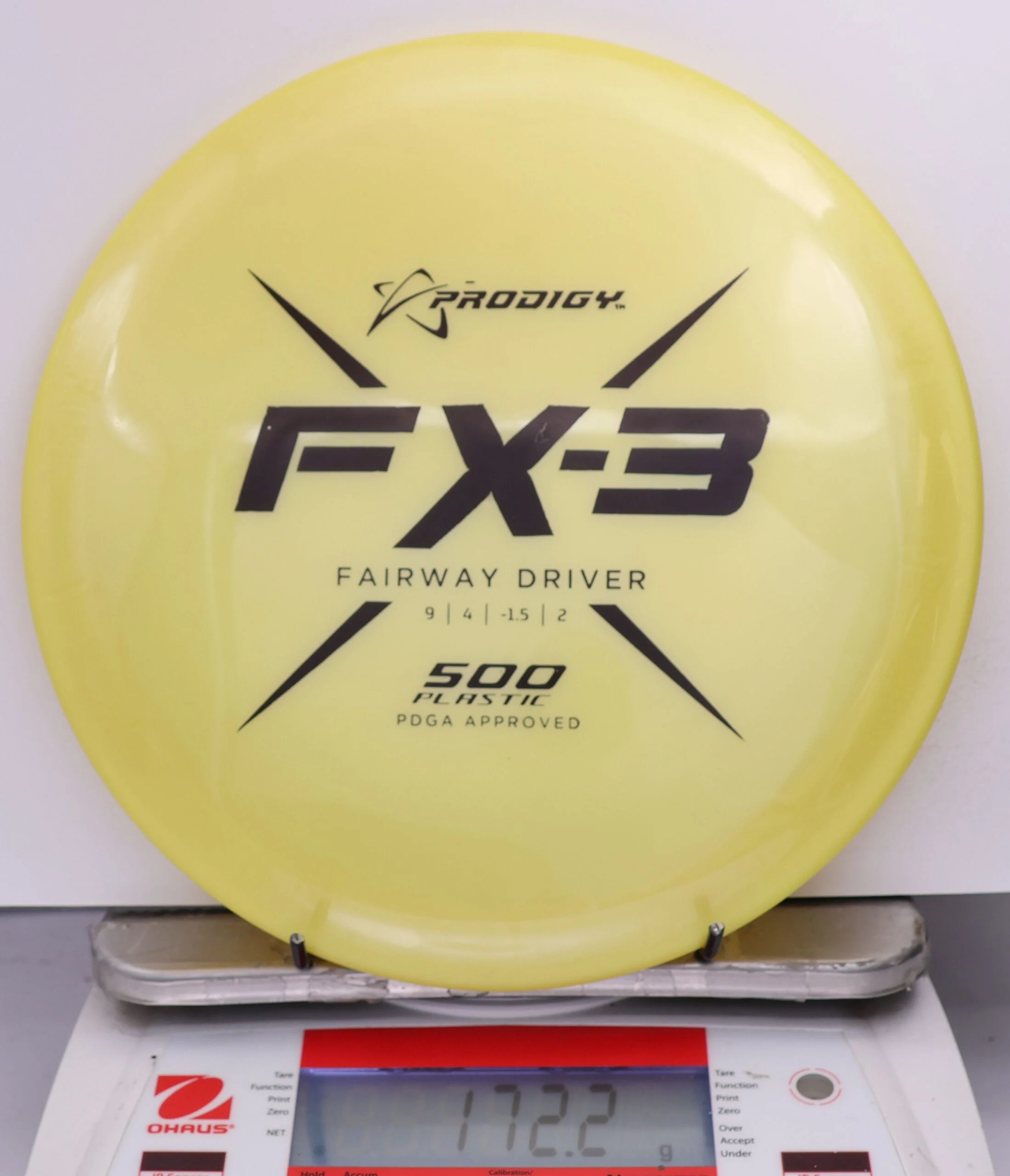639518 Prodigy FX-3, 500 - #448 Yellow, 172