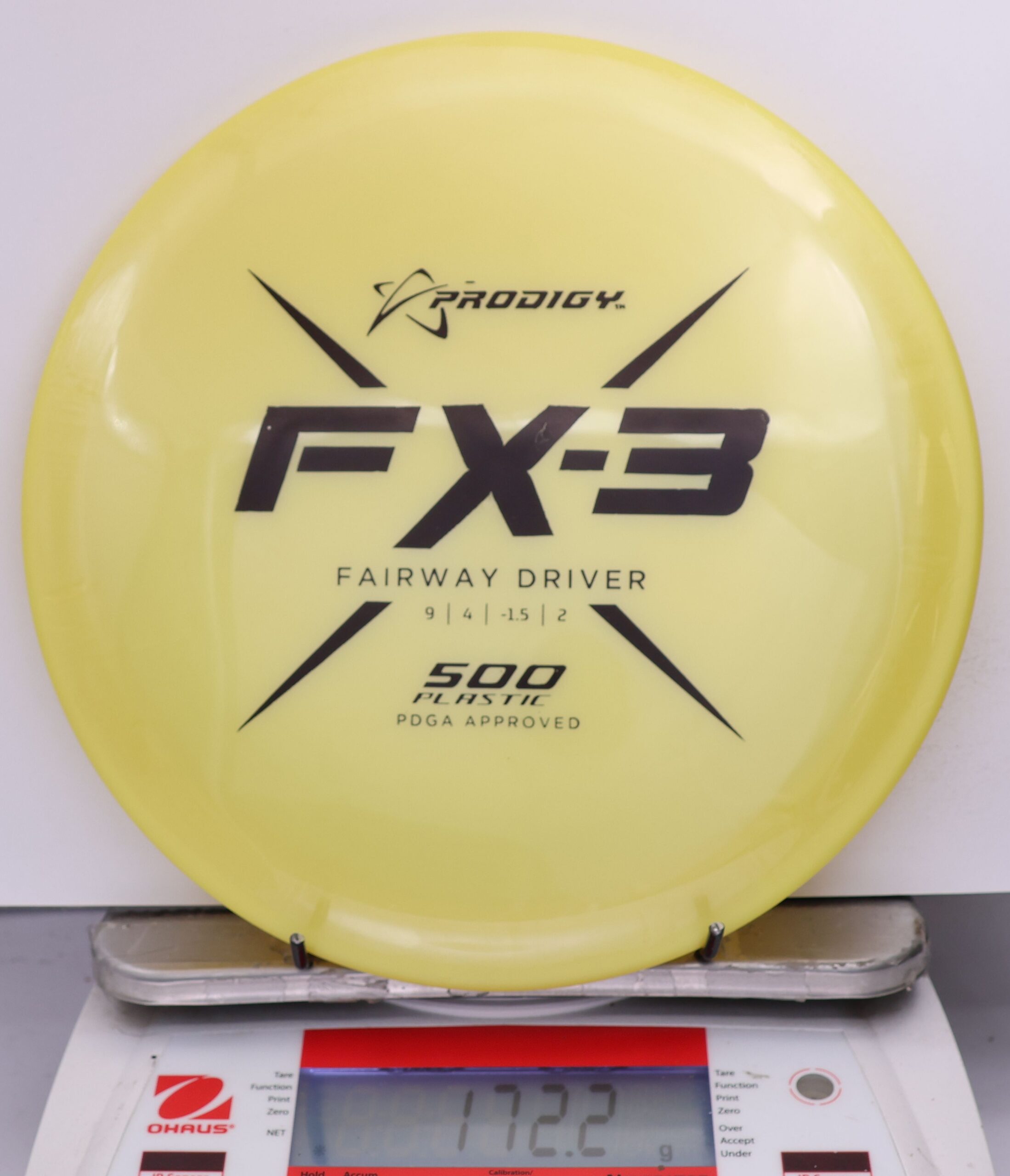 639518 Prodigy FX-3, 500 - #448 Yellow, 172