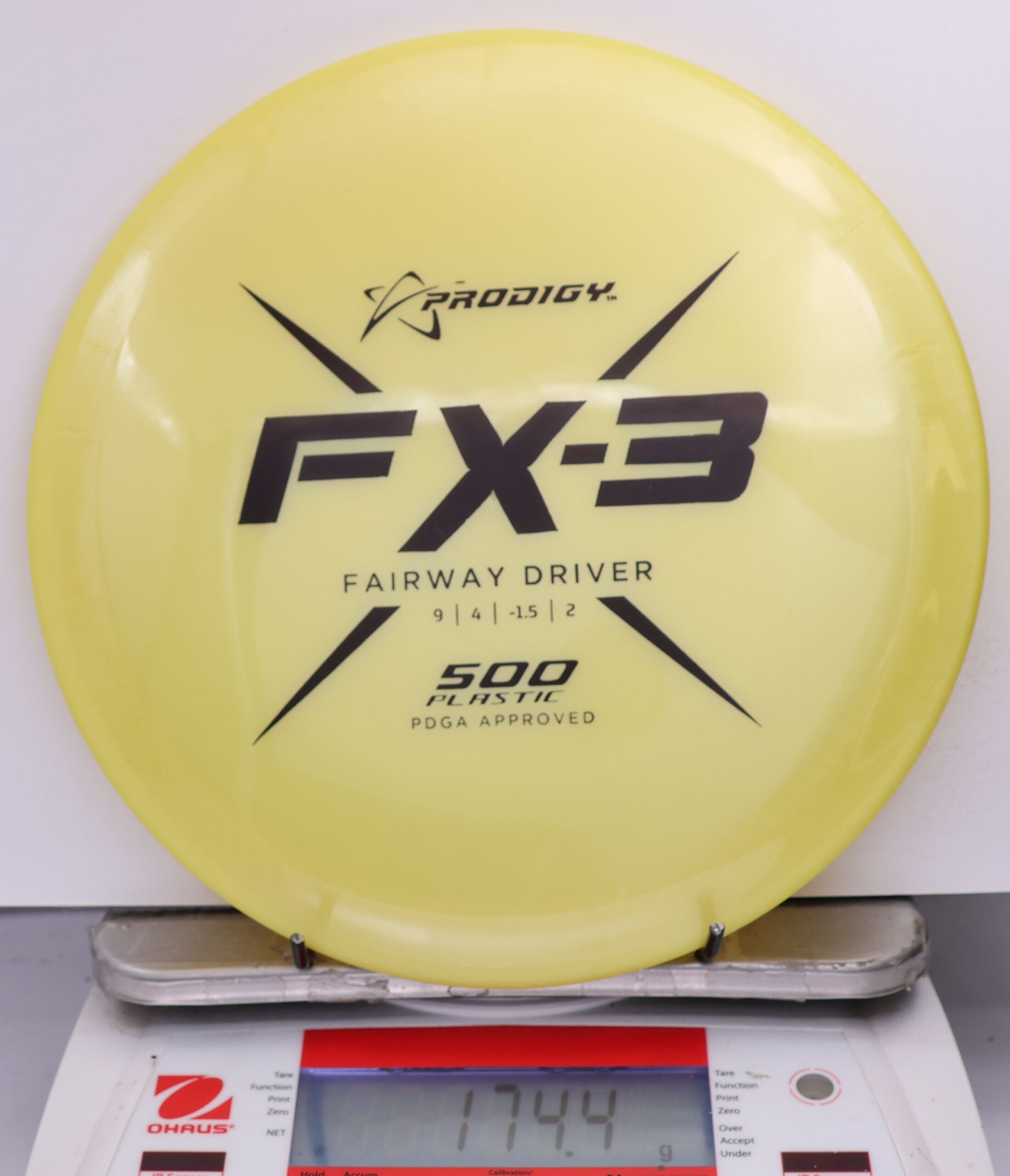 639519 Prodigy FX-3, 500 - #449 Yellow, 174