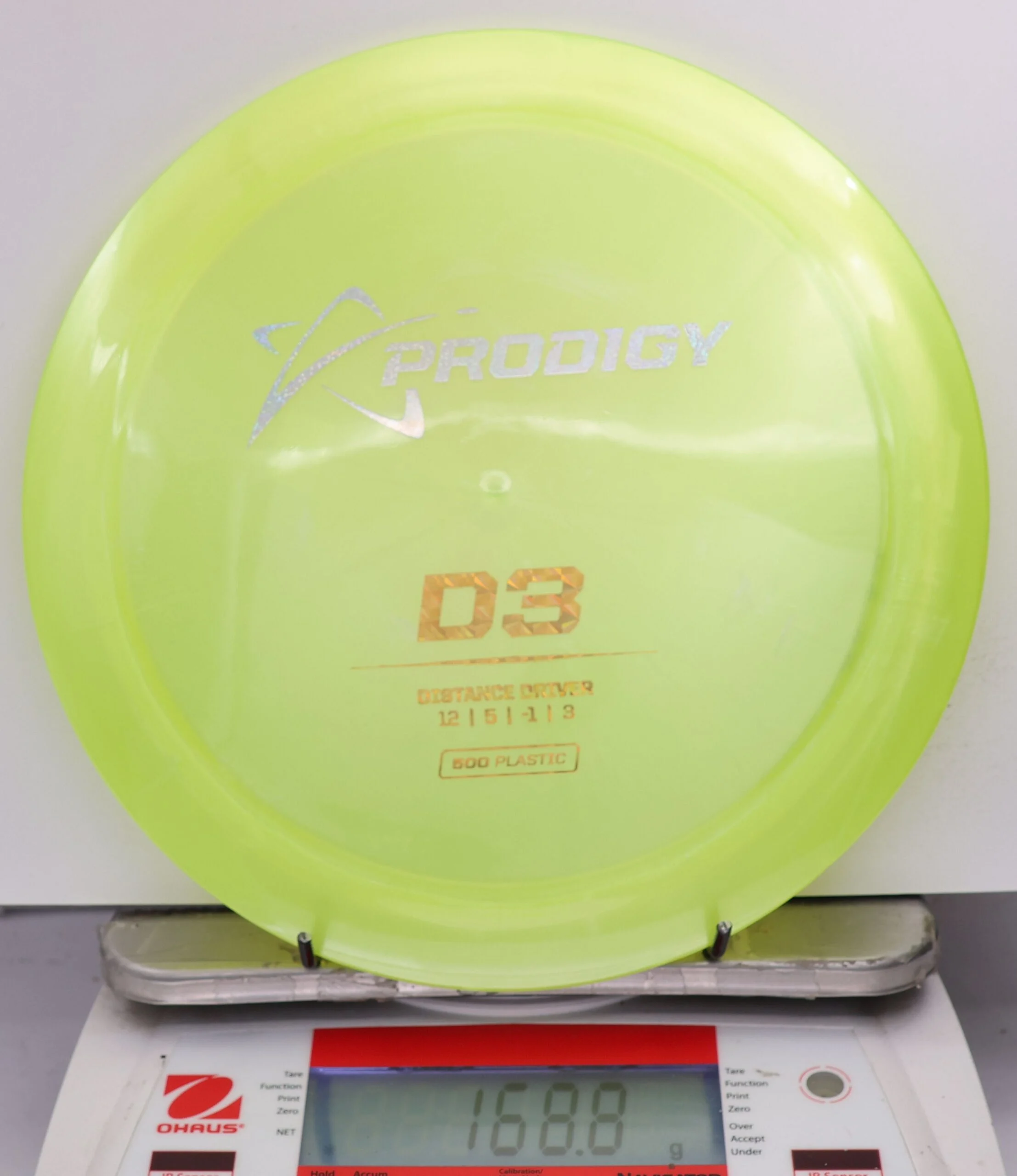 639667 Prodigy D3, 500 - #449 NYellow, 169
