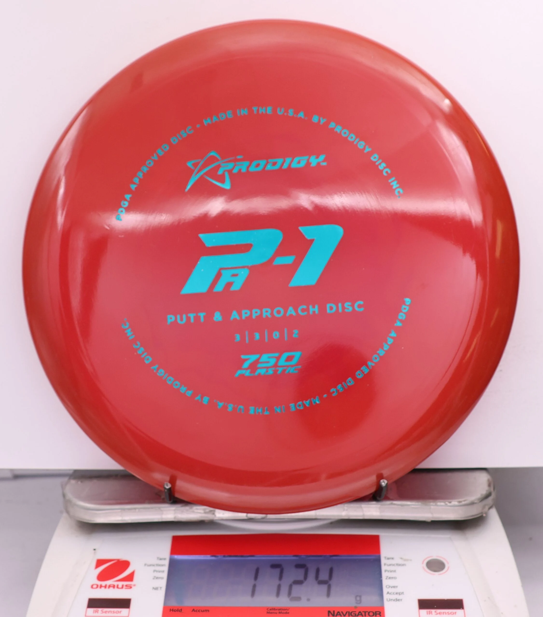 640186 Prodigy PA1, 750 - #448 Red, 172