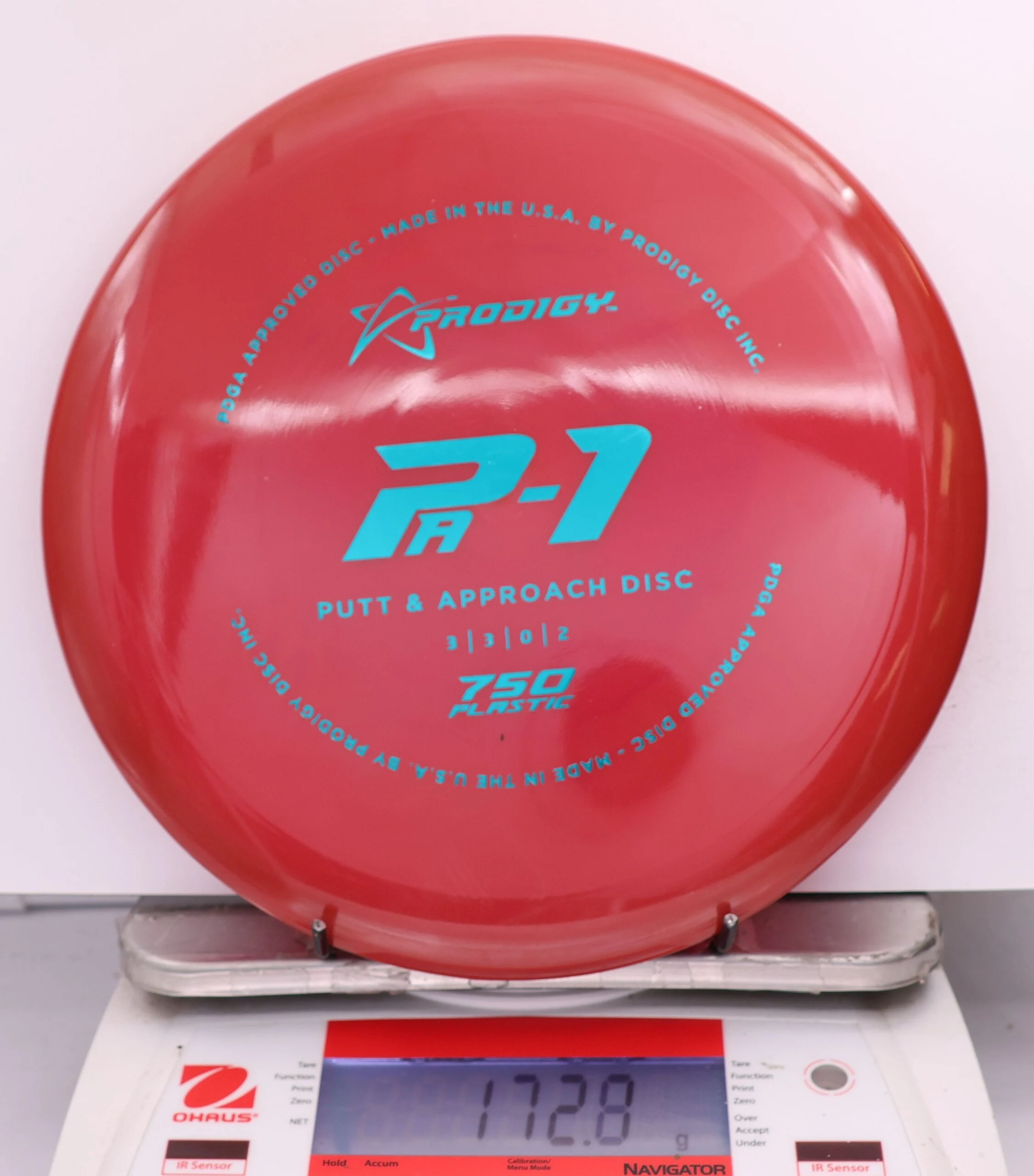 640187 Prodigy PA1, 750 - #449 Red, 173