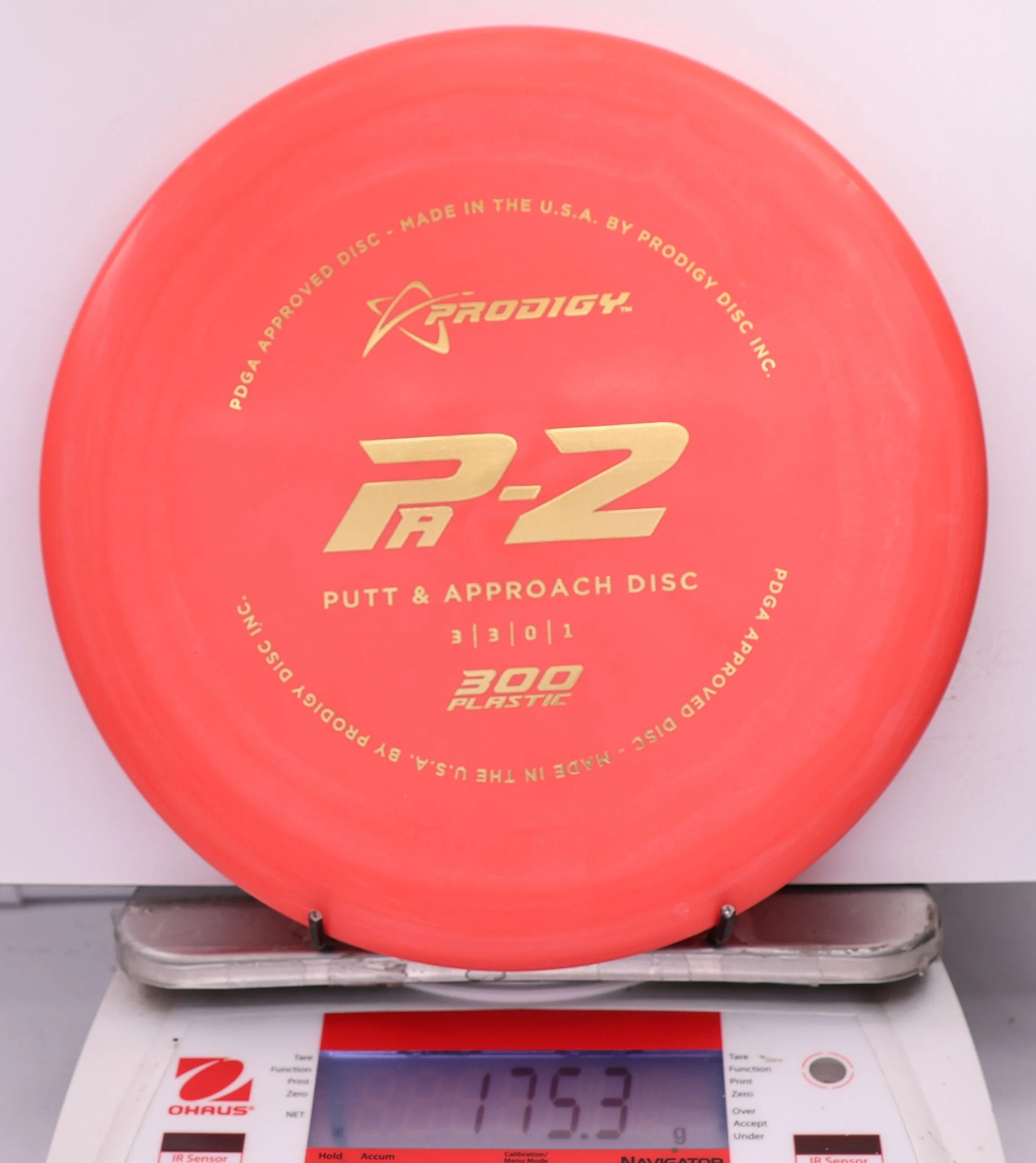 640263 Prodigy PA2, 300 - #445 Red, 175