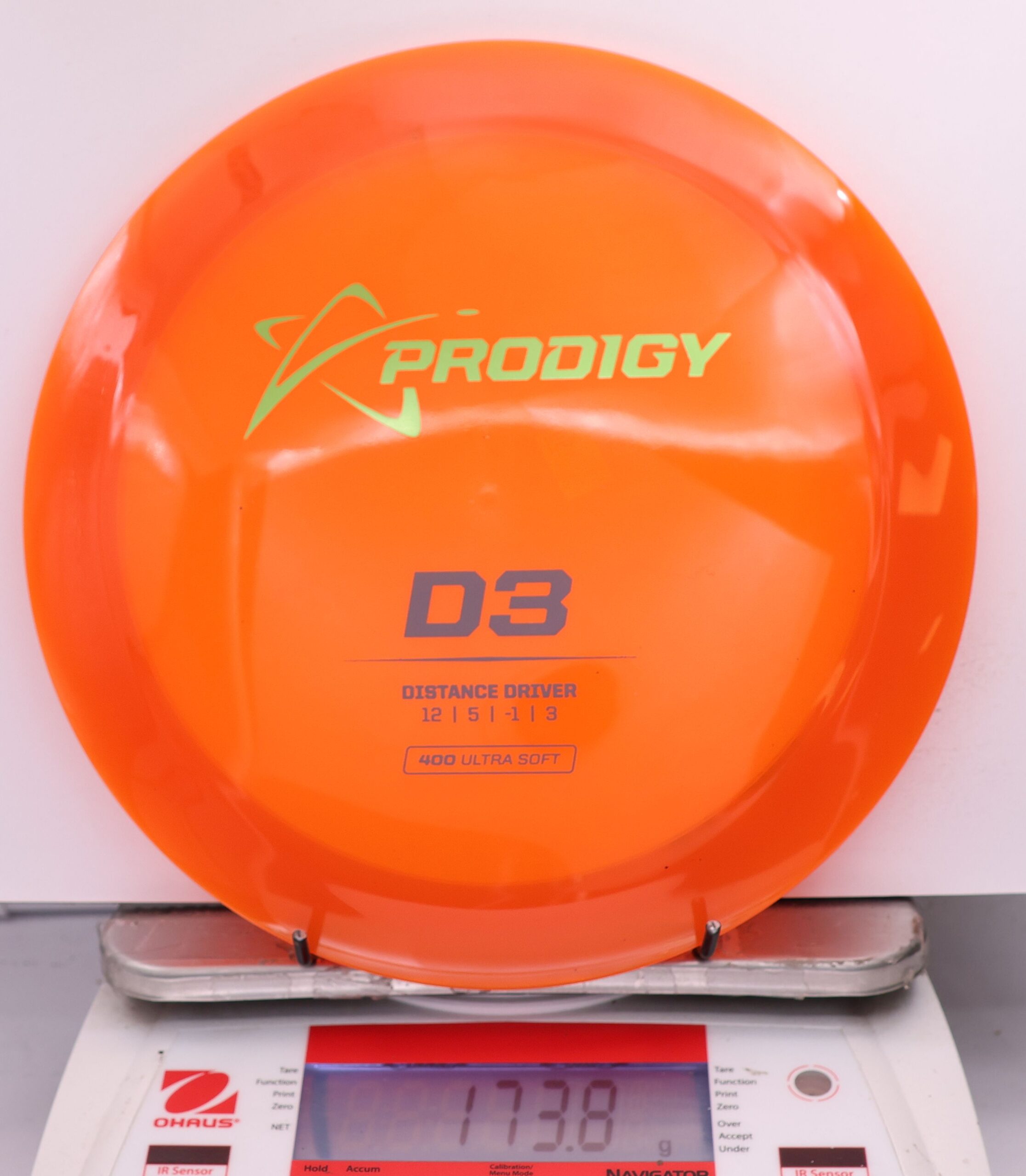 640414 Prodigy D3, 400 Ultra Soft - #450 Orange, 174
