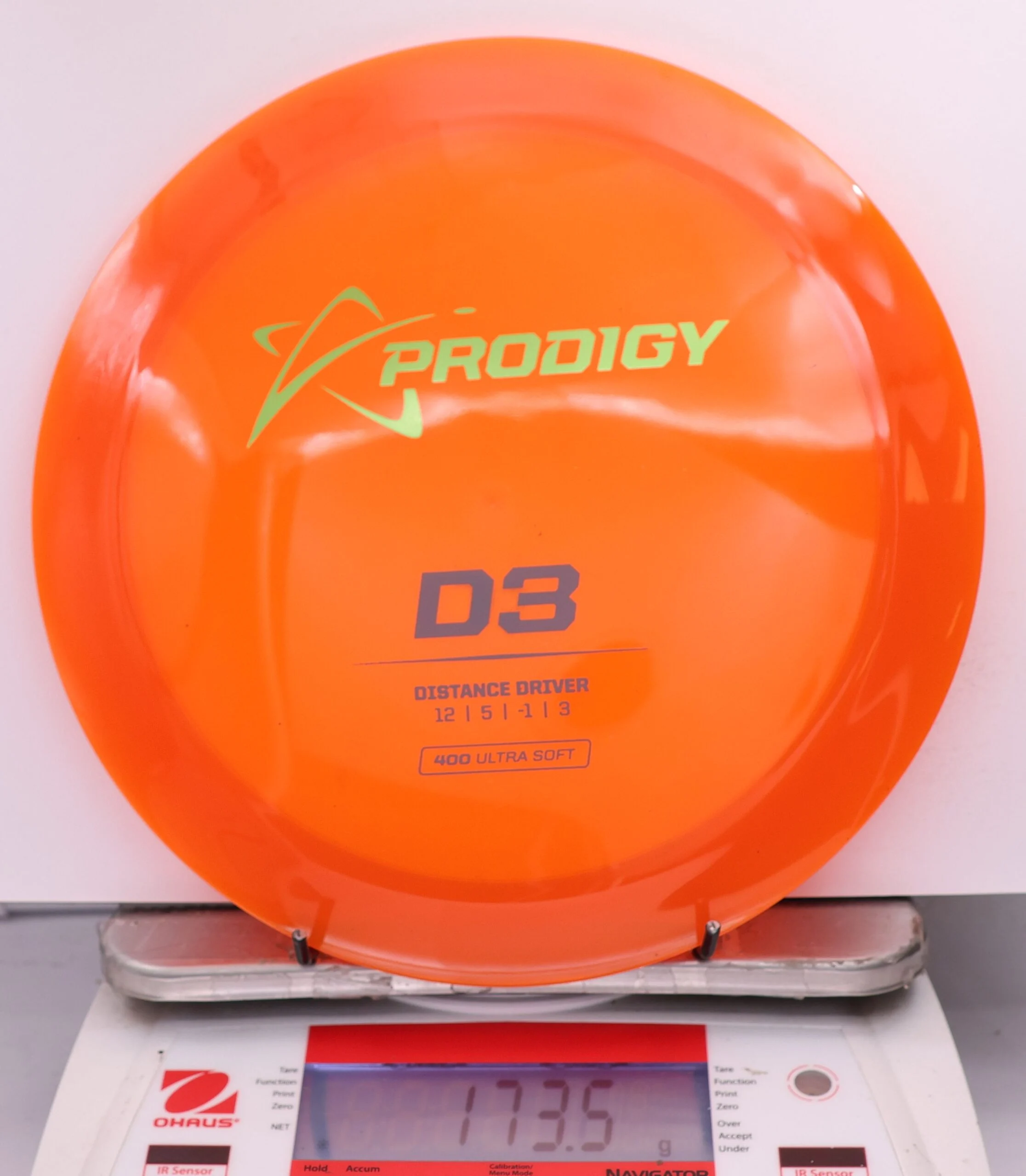 640430 Prodigy D3, 400 Ultra Soft - #452 Orange, 174