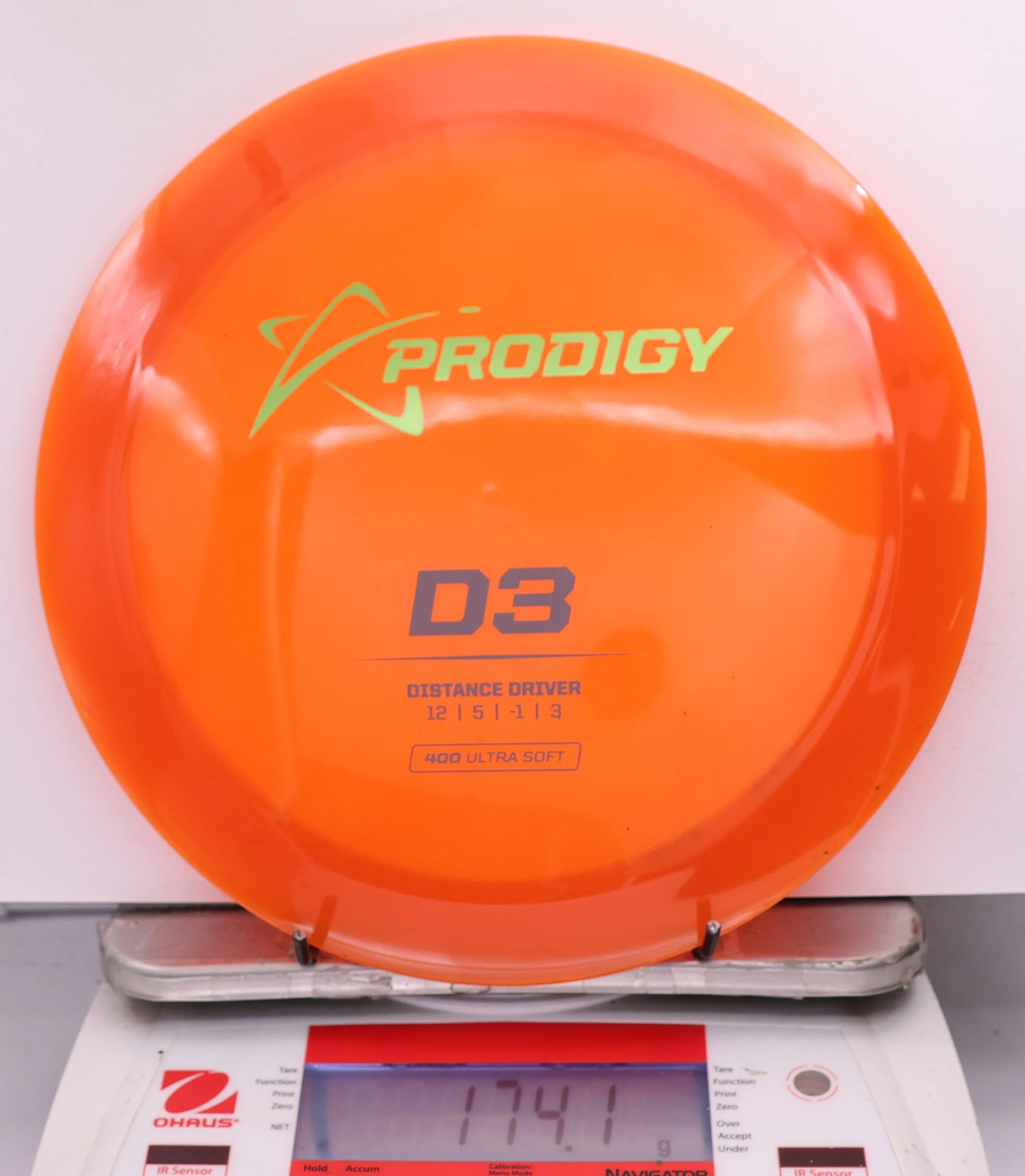 640432 Prodigy D3, 400 Ultra Soft - #454 Orange, 174