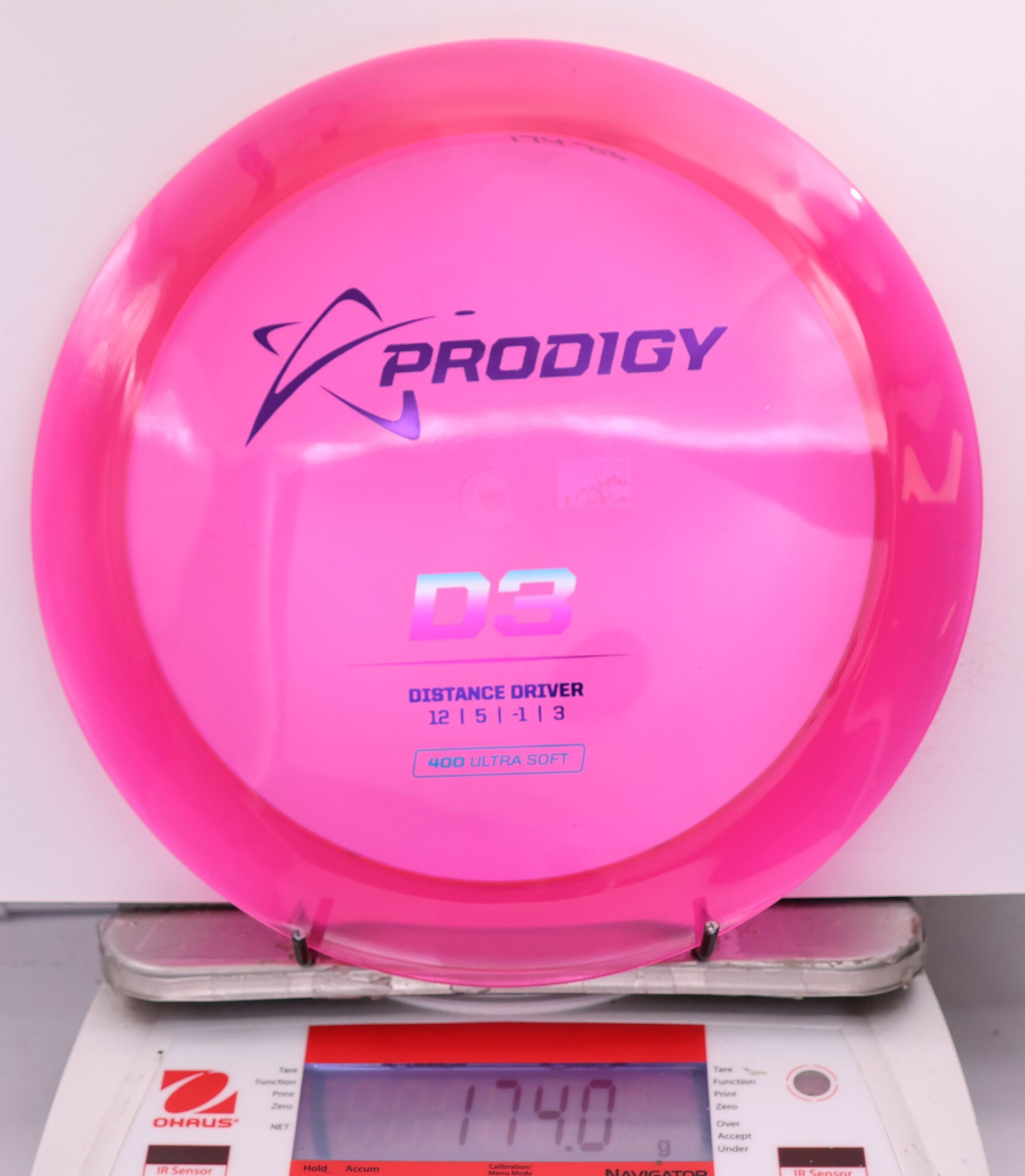 640451 Prodigy D3, 400 Ultra Soft - #459 Pink, 174