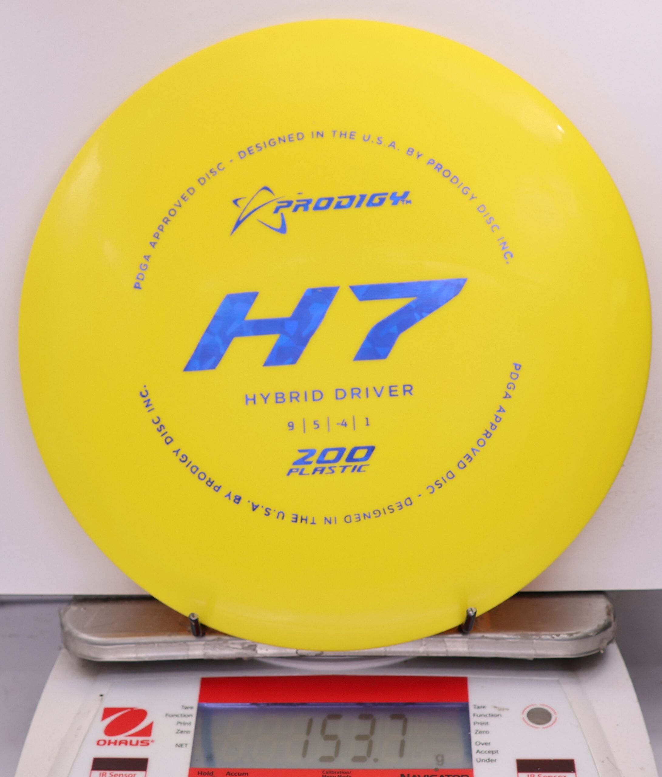 640563 Prodigy H7, 200 - #449 Yellow, 154