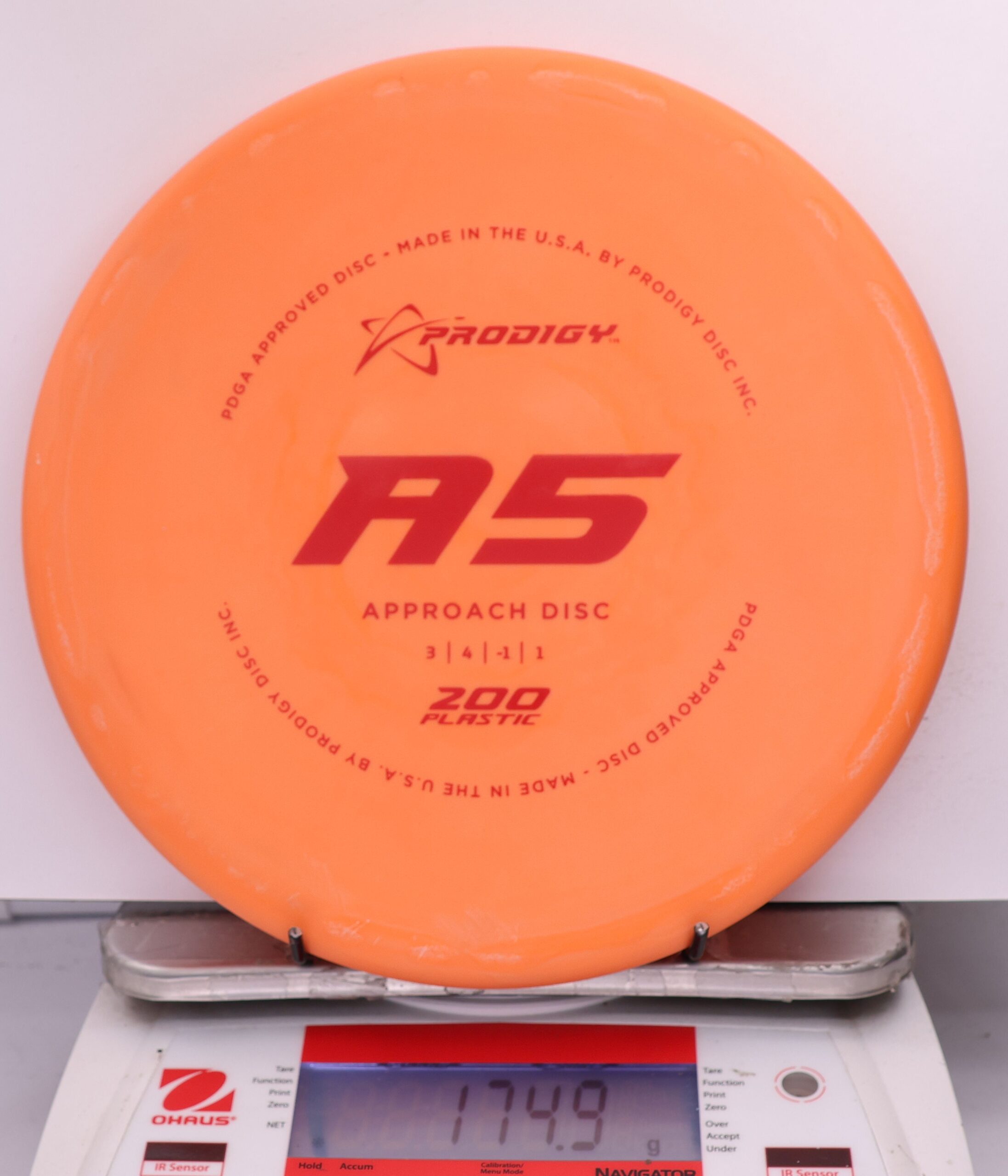 640677 Prodigy A5, 200 - #449 Orange, 175