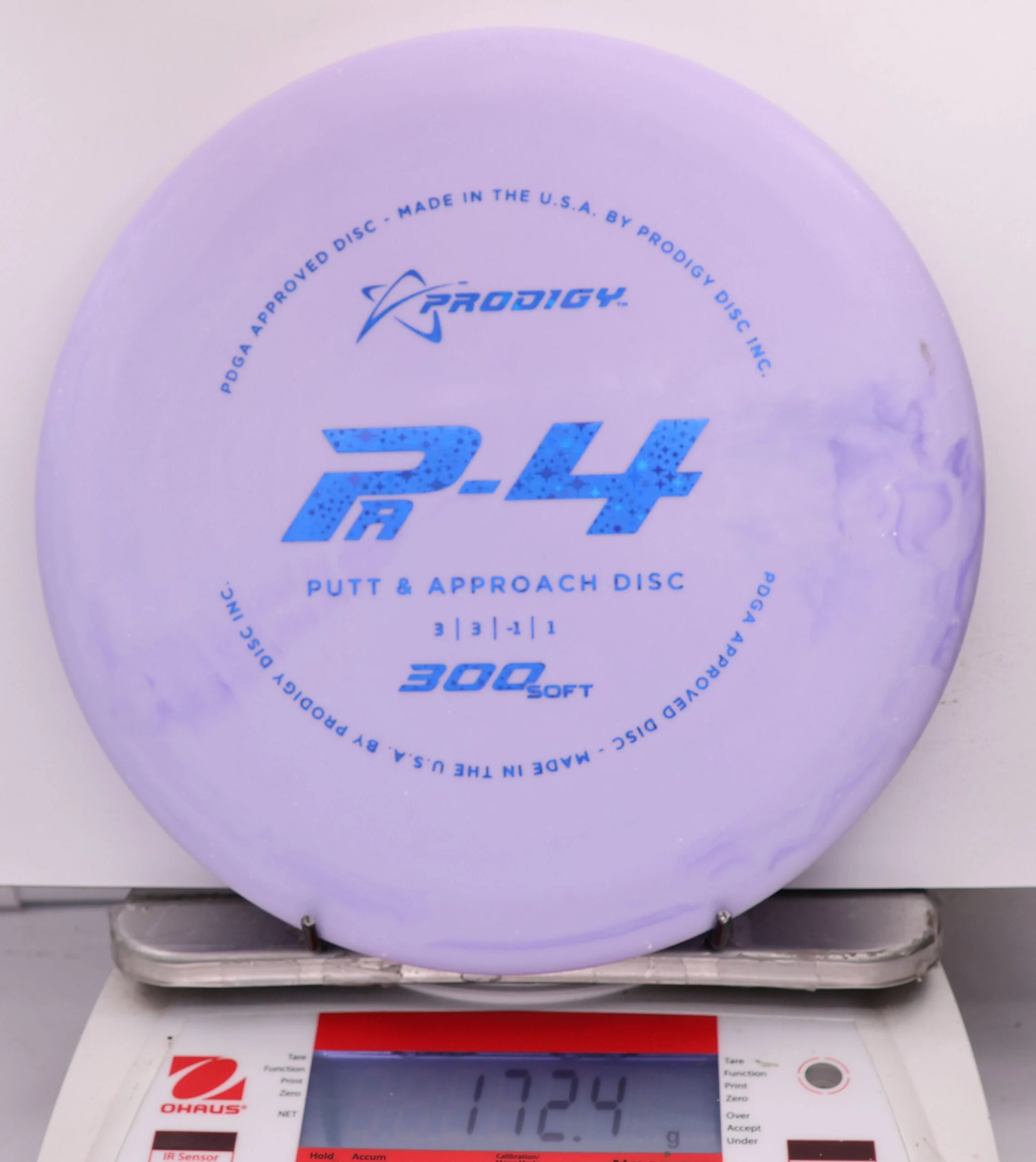 641072 Prodigy PA4, 300 Soft - #448 LtPurple, 172