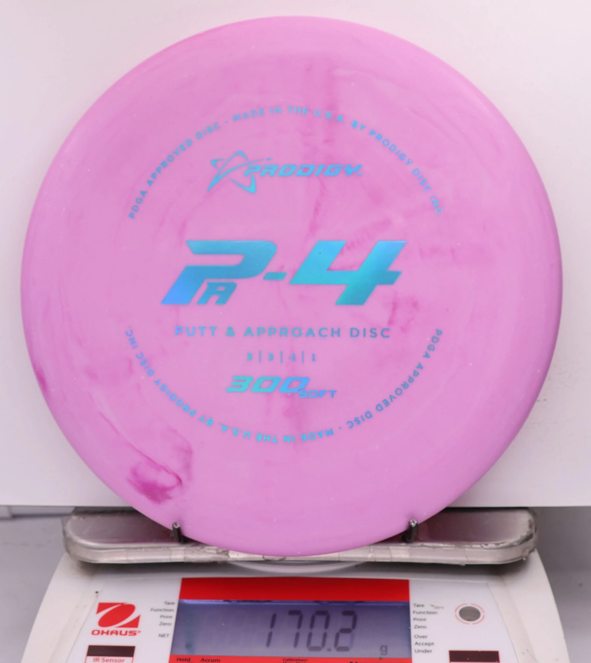 641081 Prodigy PA4, 300 Soft - #450 LtPink, 170