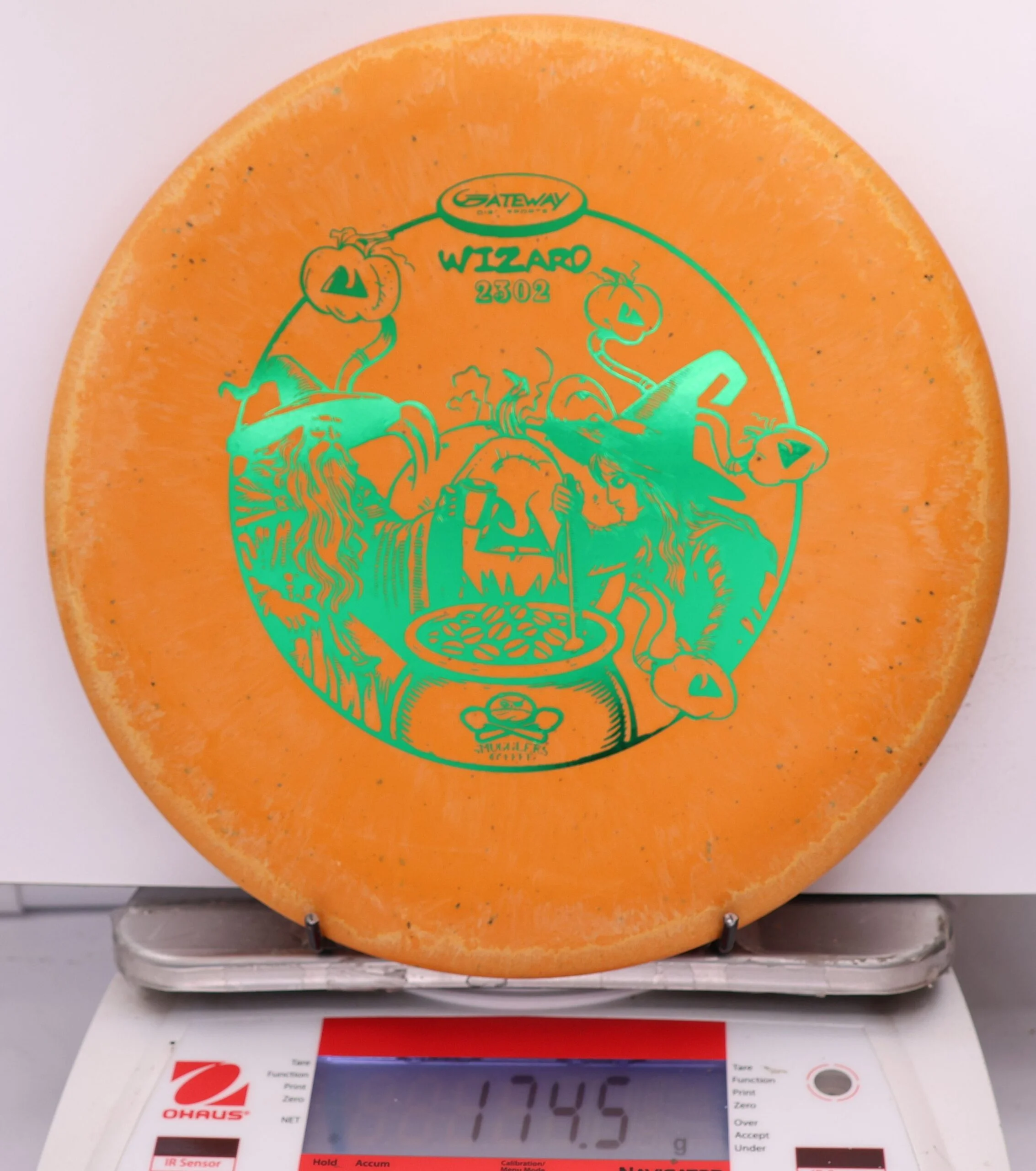 641376 Pumpkin Spice Coffee Wizard - #427 SS Orange, 175