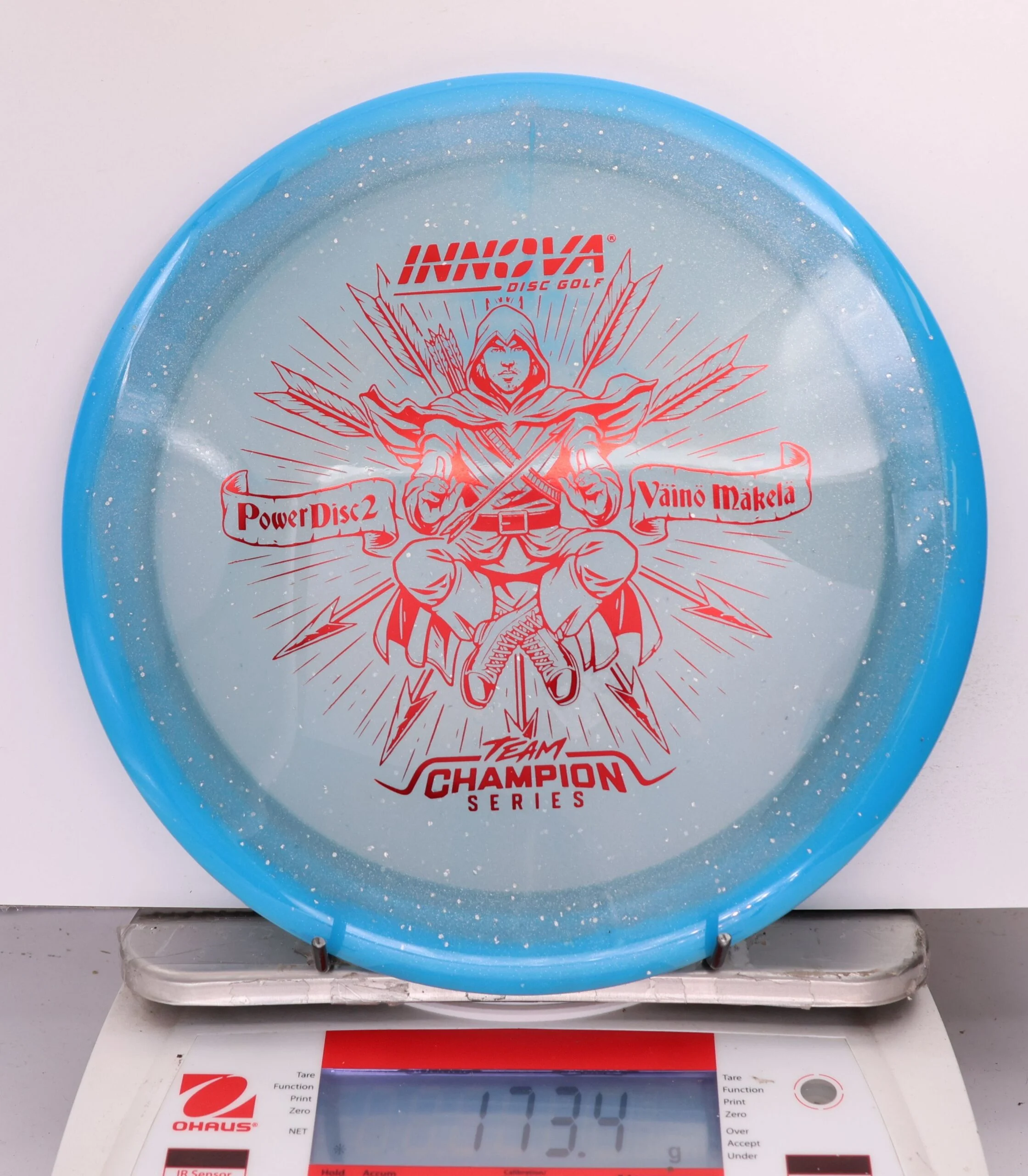642884 Moondust Halo Champion Power Disc 2, Vaino Makela 2026 Tour Series - #755 Blue, 173