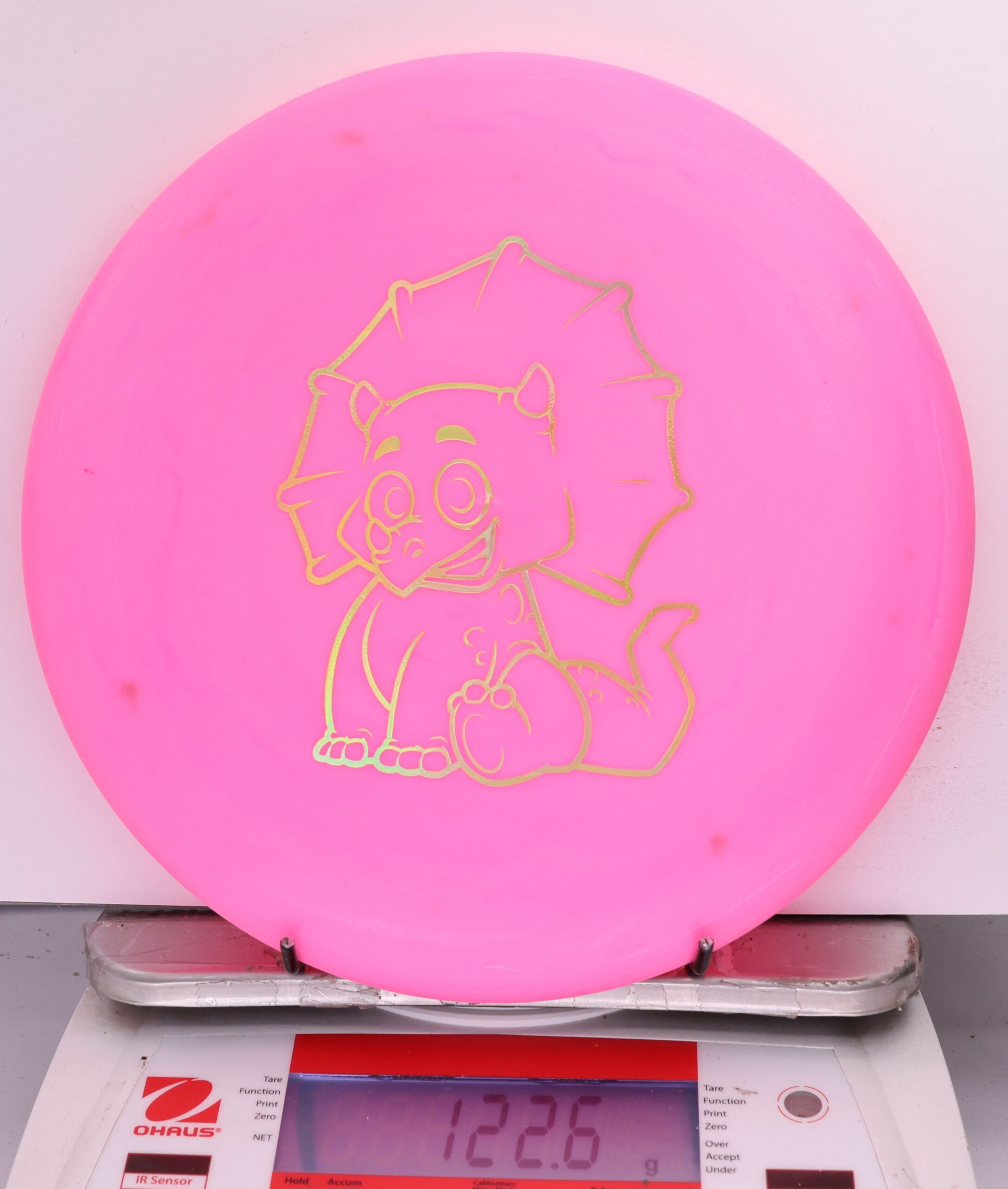 643101 Egg Shell Triceratops - #495 Pink, 123