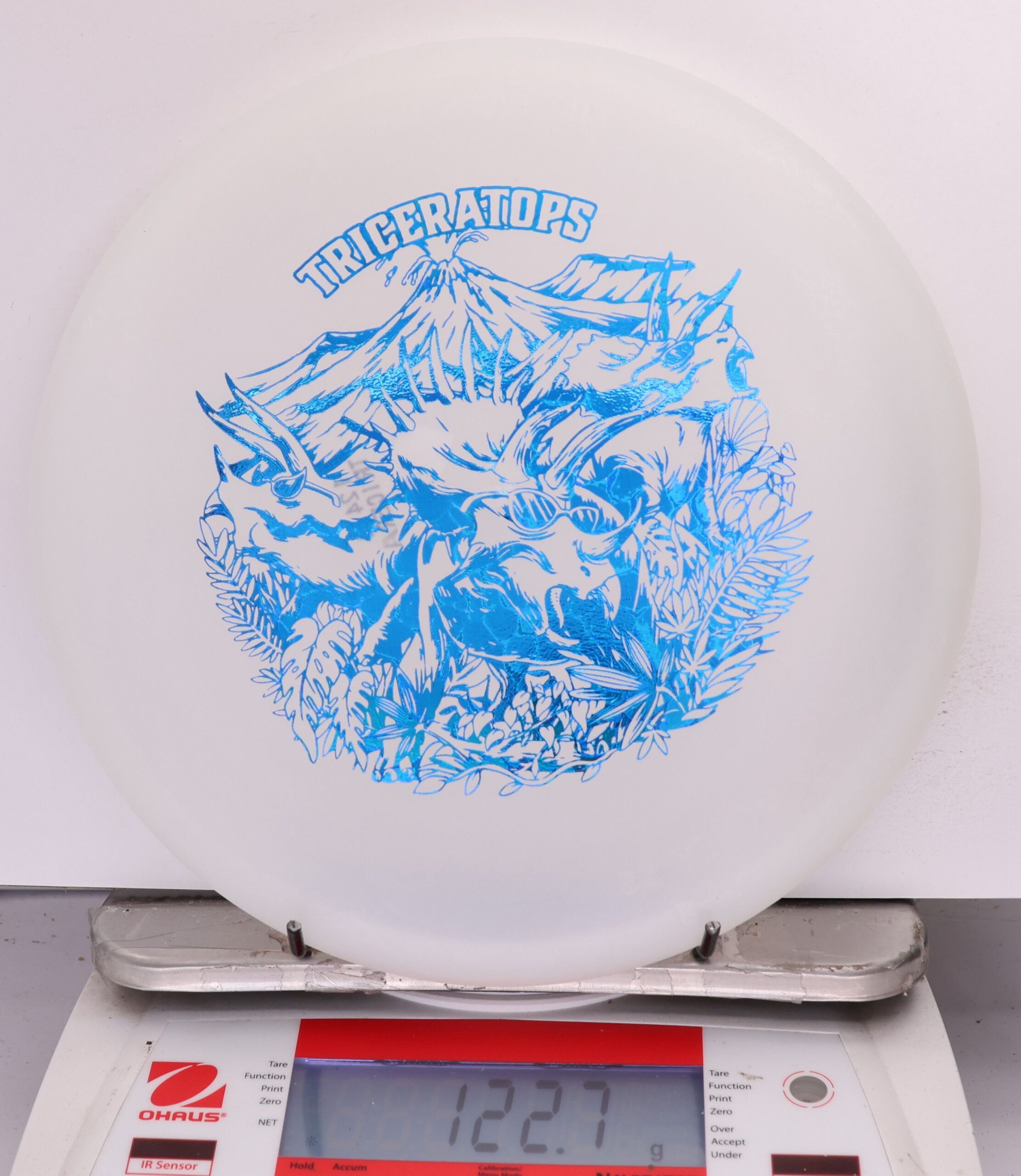 643111 Glow Egg Shell Triceratops - #494 White, 123