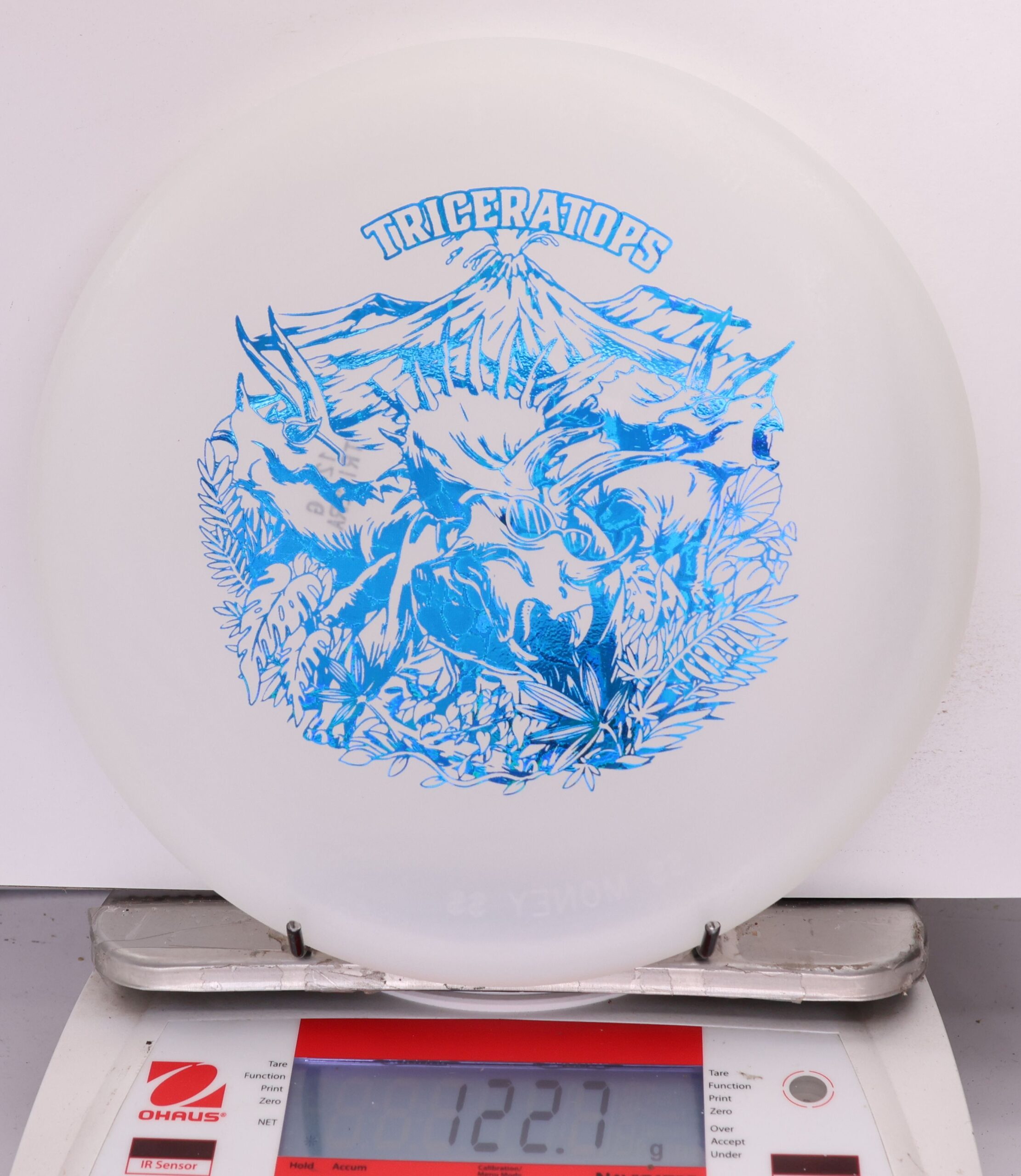 643112 Glow Egg Shell Triceratops - #495 White, 123