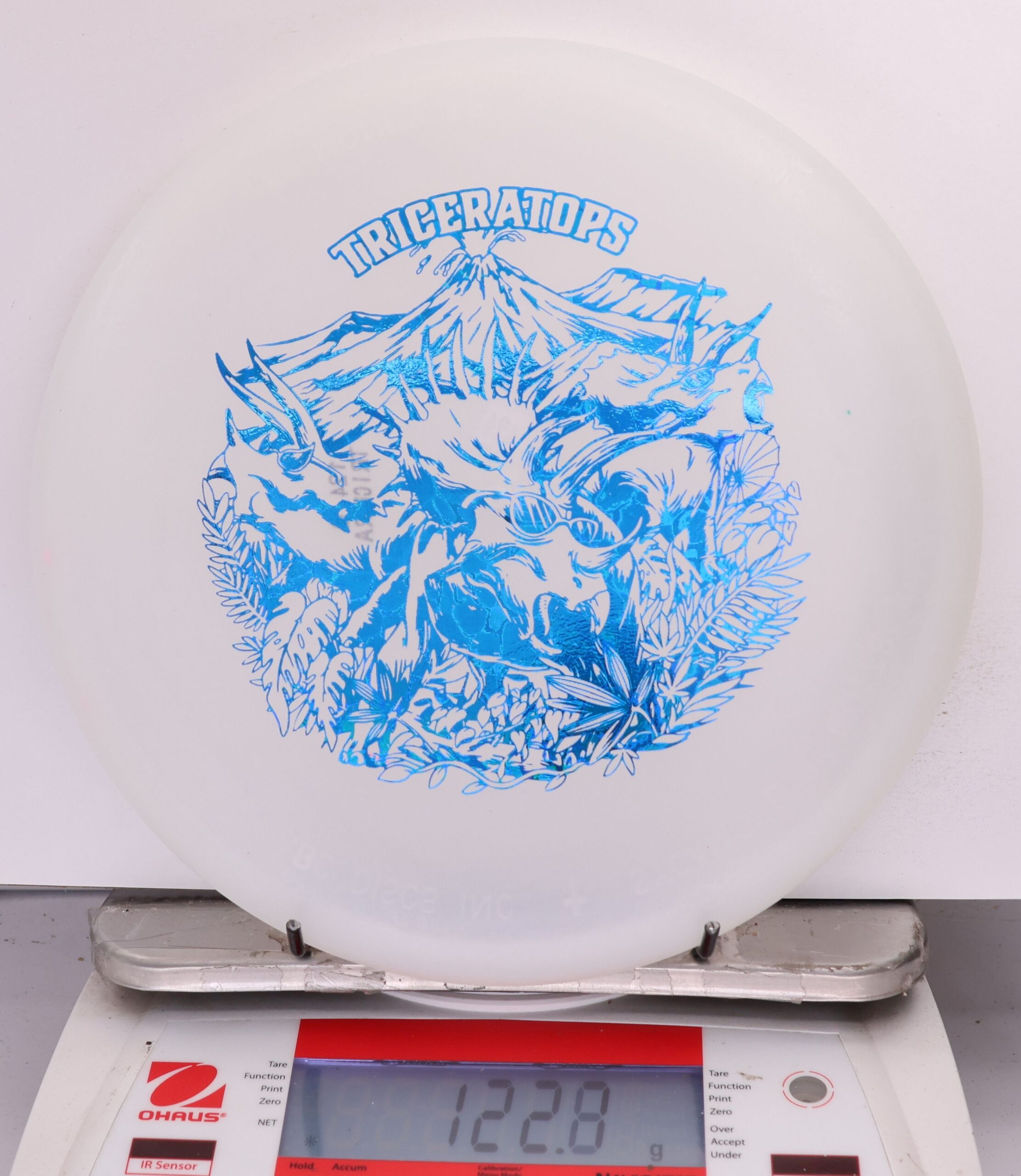 643113 Glow Egg Shell Triceratops - #496 White, 123