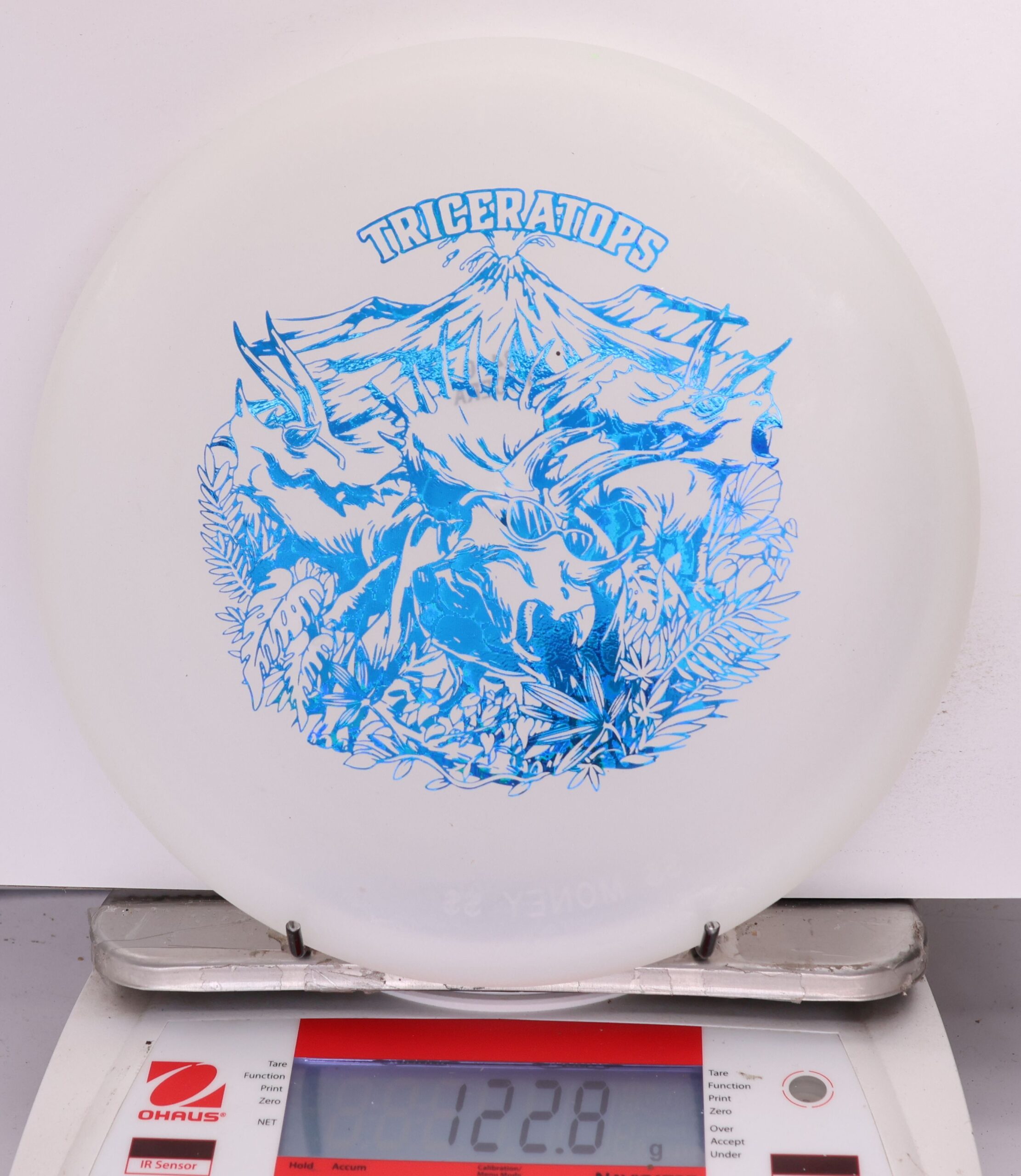 643116 Glow Egg Shell Triceratops - #497 White, 123