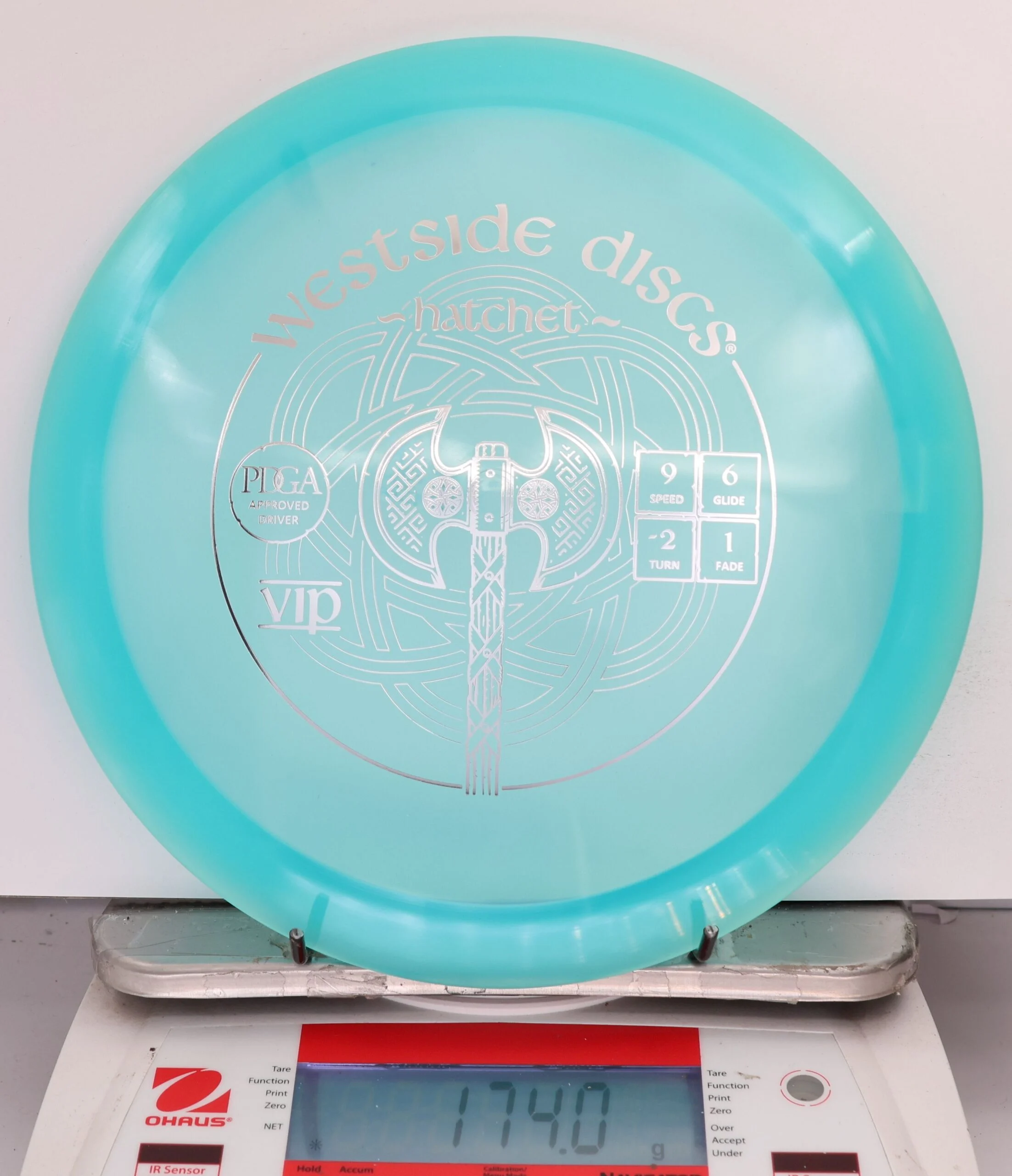 647756 VIP Hatchet - #888 LtBlue, 174