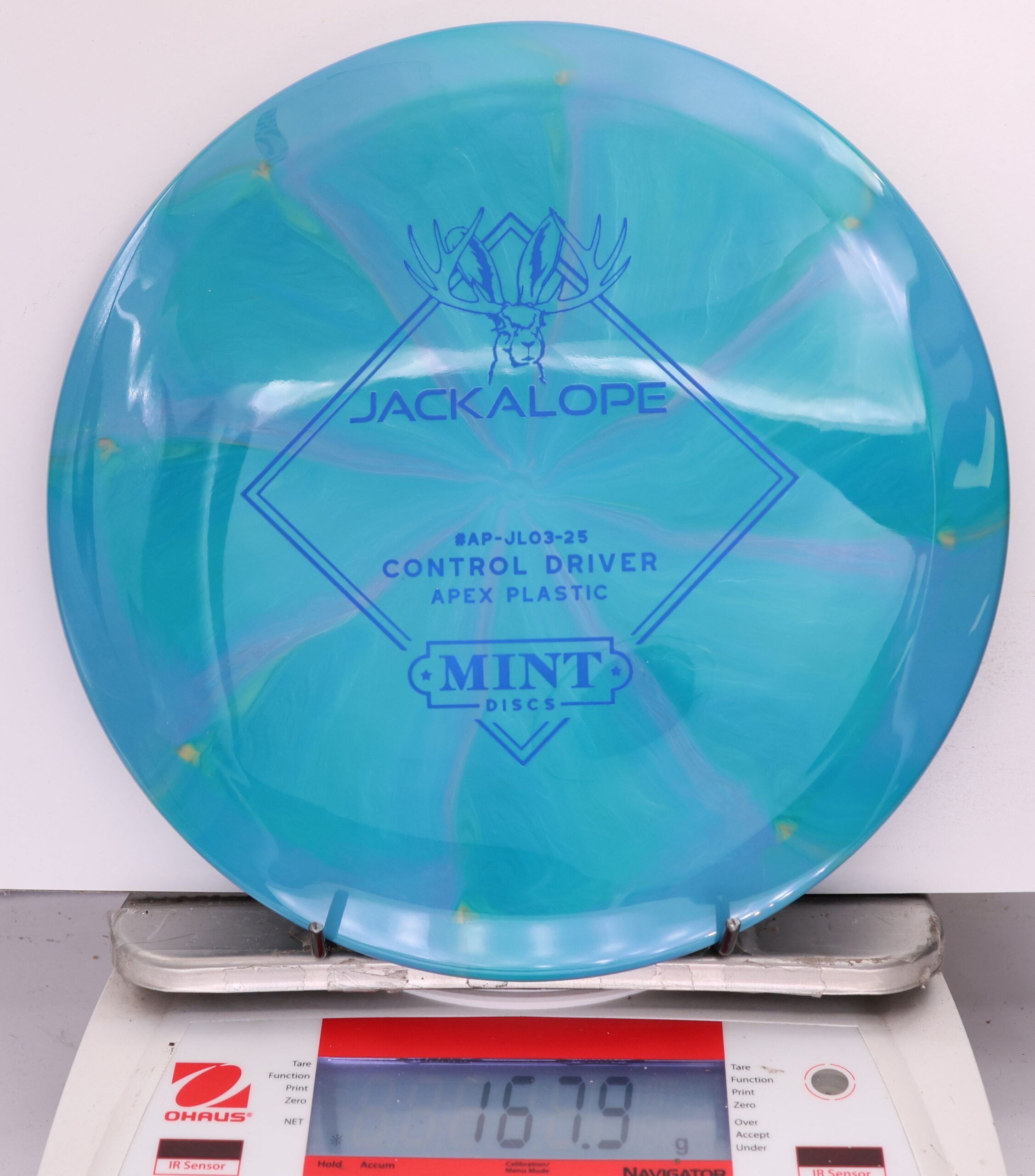 644040 Swirly Apex Jackalope - #01 Teal, 168