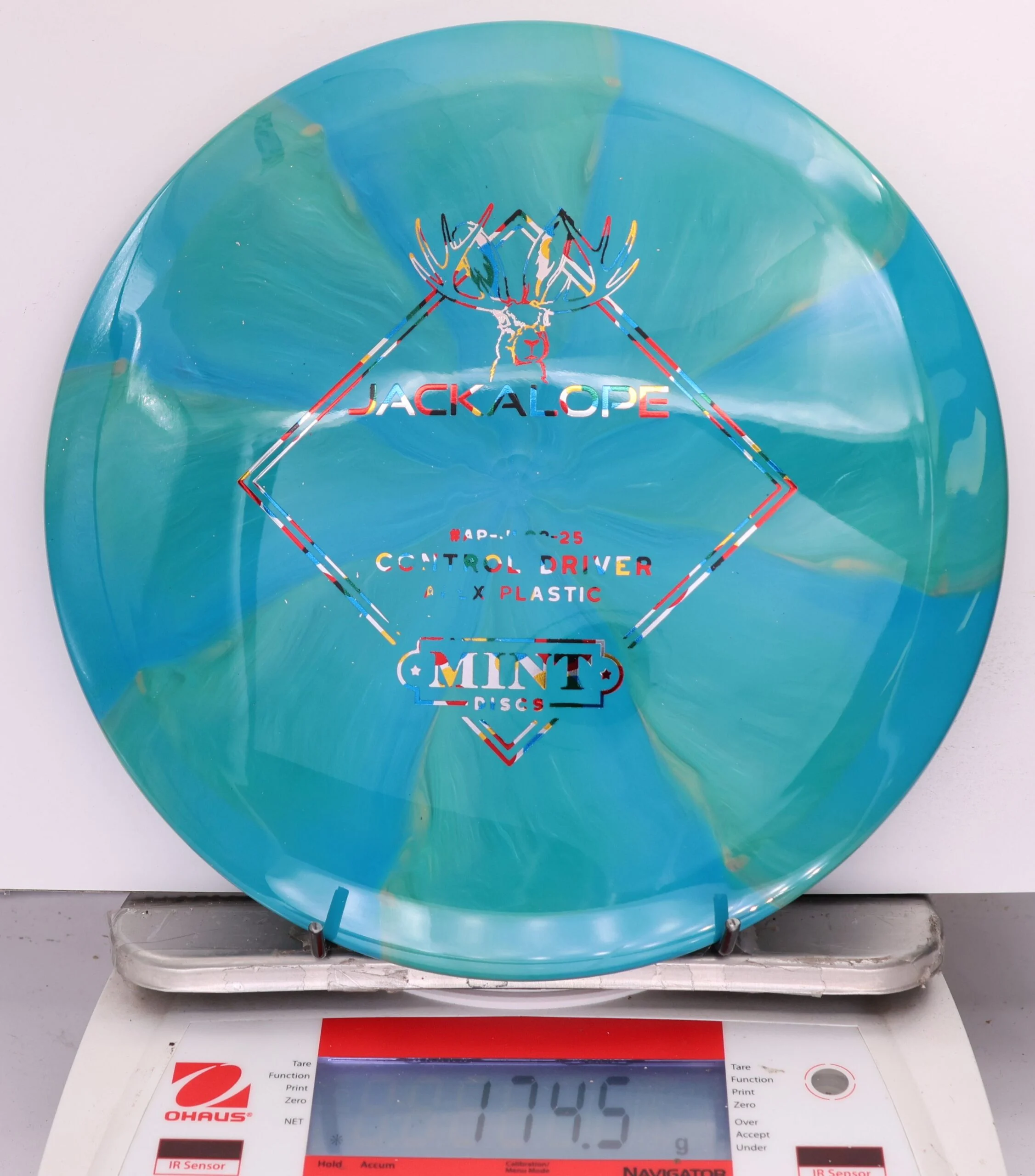 644041 Swirly Apex Jackalope - #02 Teal, 175