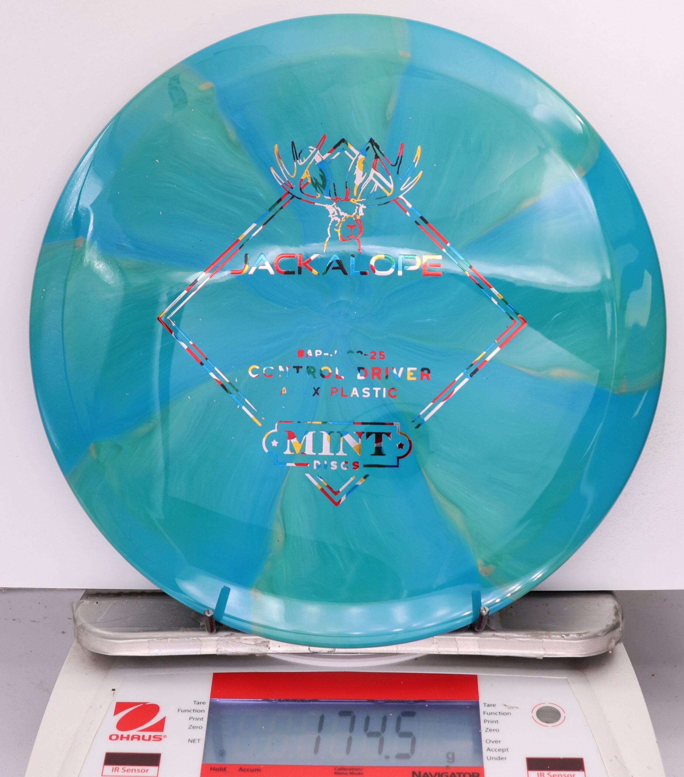 644041 Swirly Apex Jackalope - #02 Teal, 175