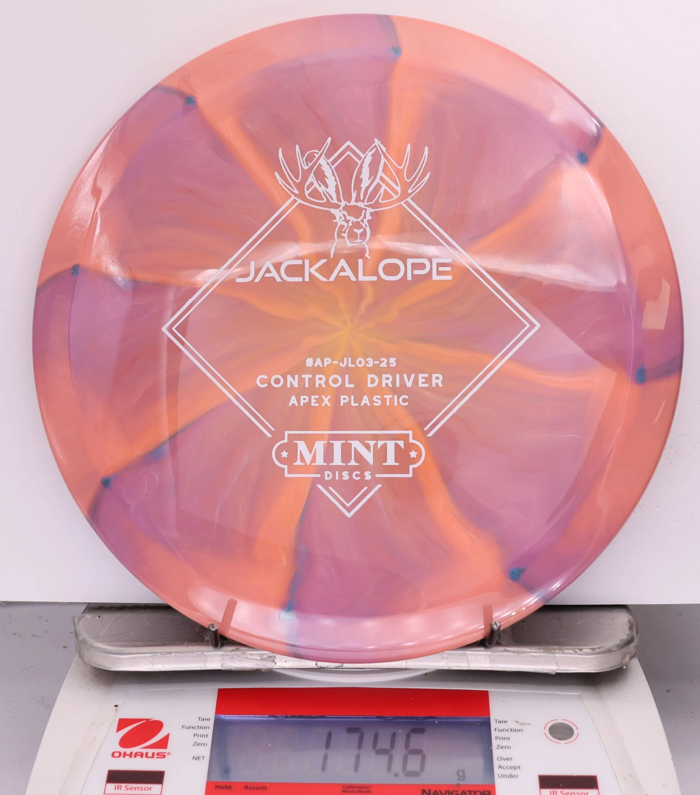 644073 Swirly Apex Jackalope - #09 OrangePurple, 175
