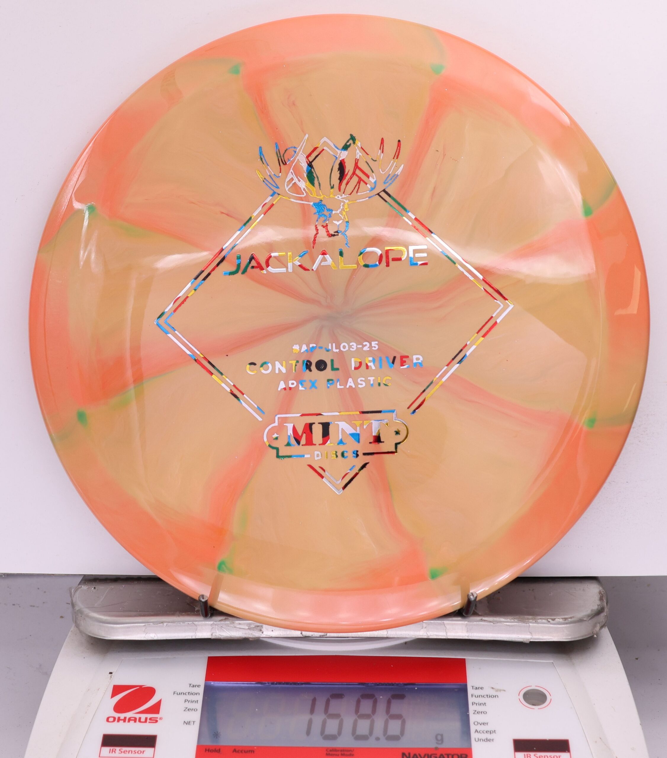 644099 Swirly Apex Jackalope - #11 Orange, 169