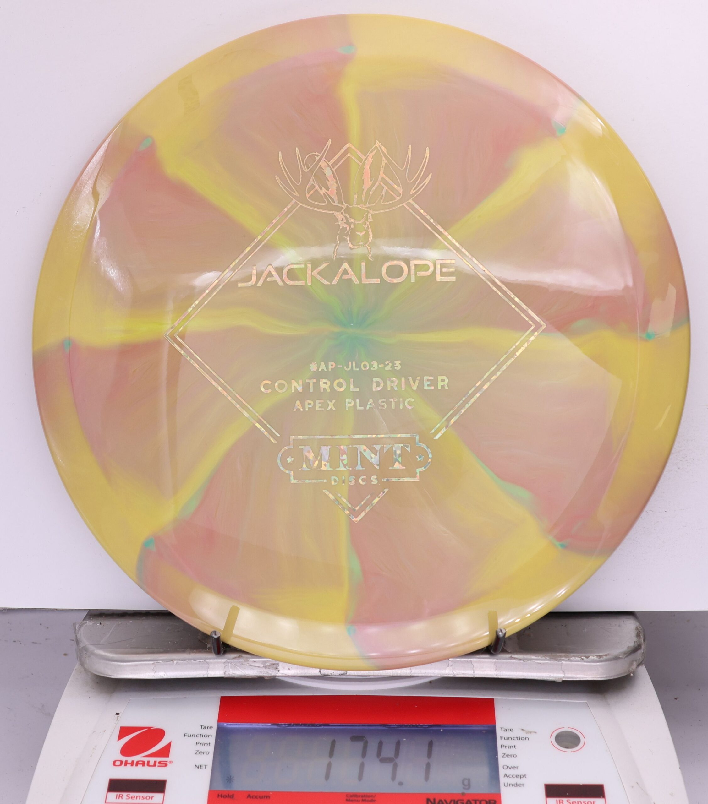 644101 Swirly Apex Jackalope - #13 YellowPinkish, 174