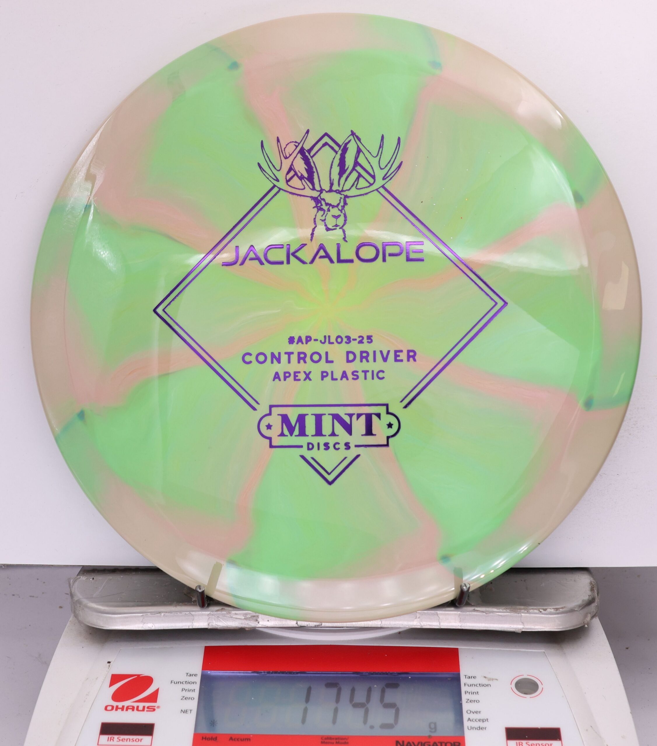 644128 Swirly Apex Jackalope - #16 GreenPink, 175