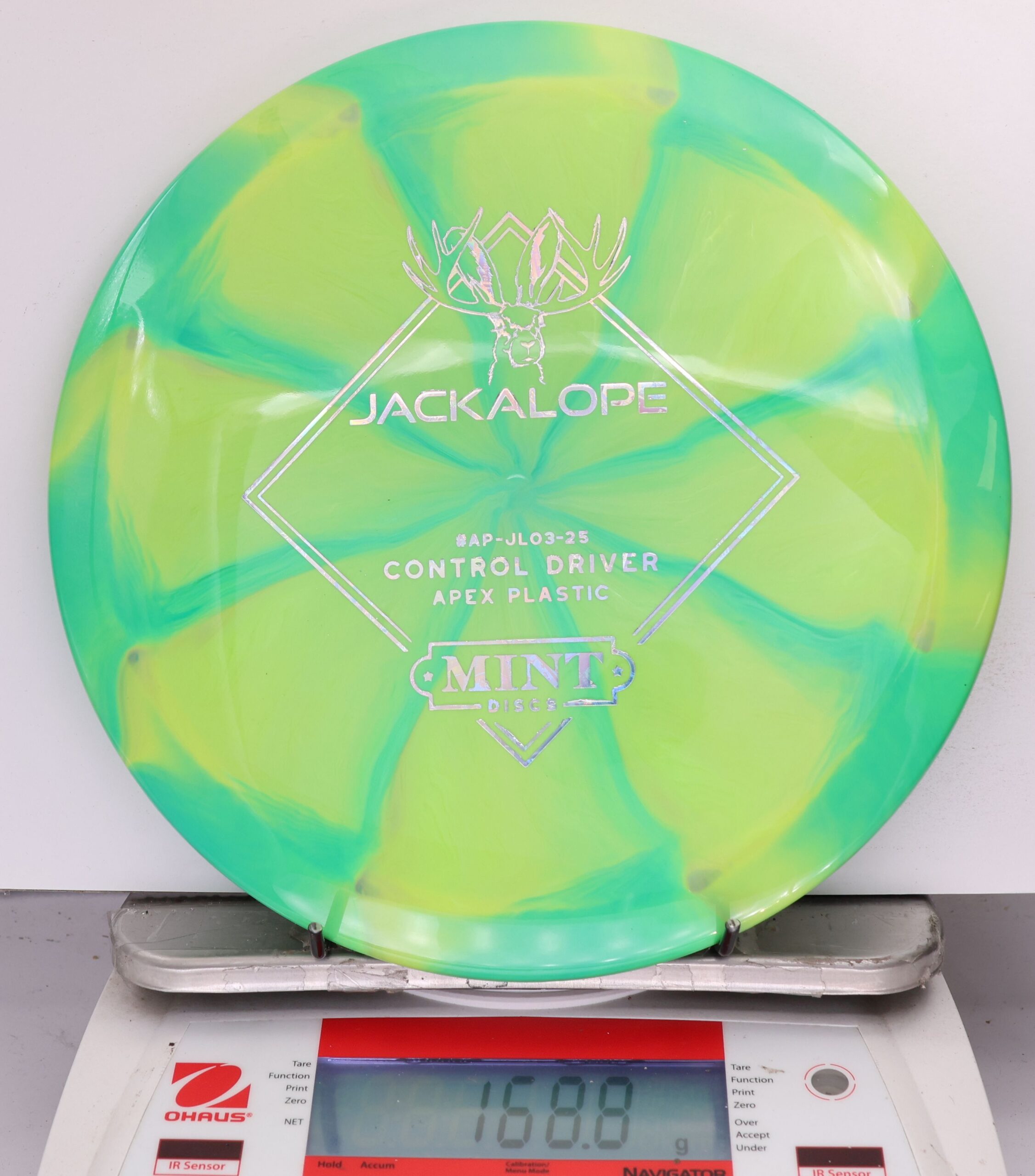 644129 Swirly Apex Jackalope - #17 TealYellow, 169